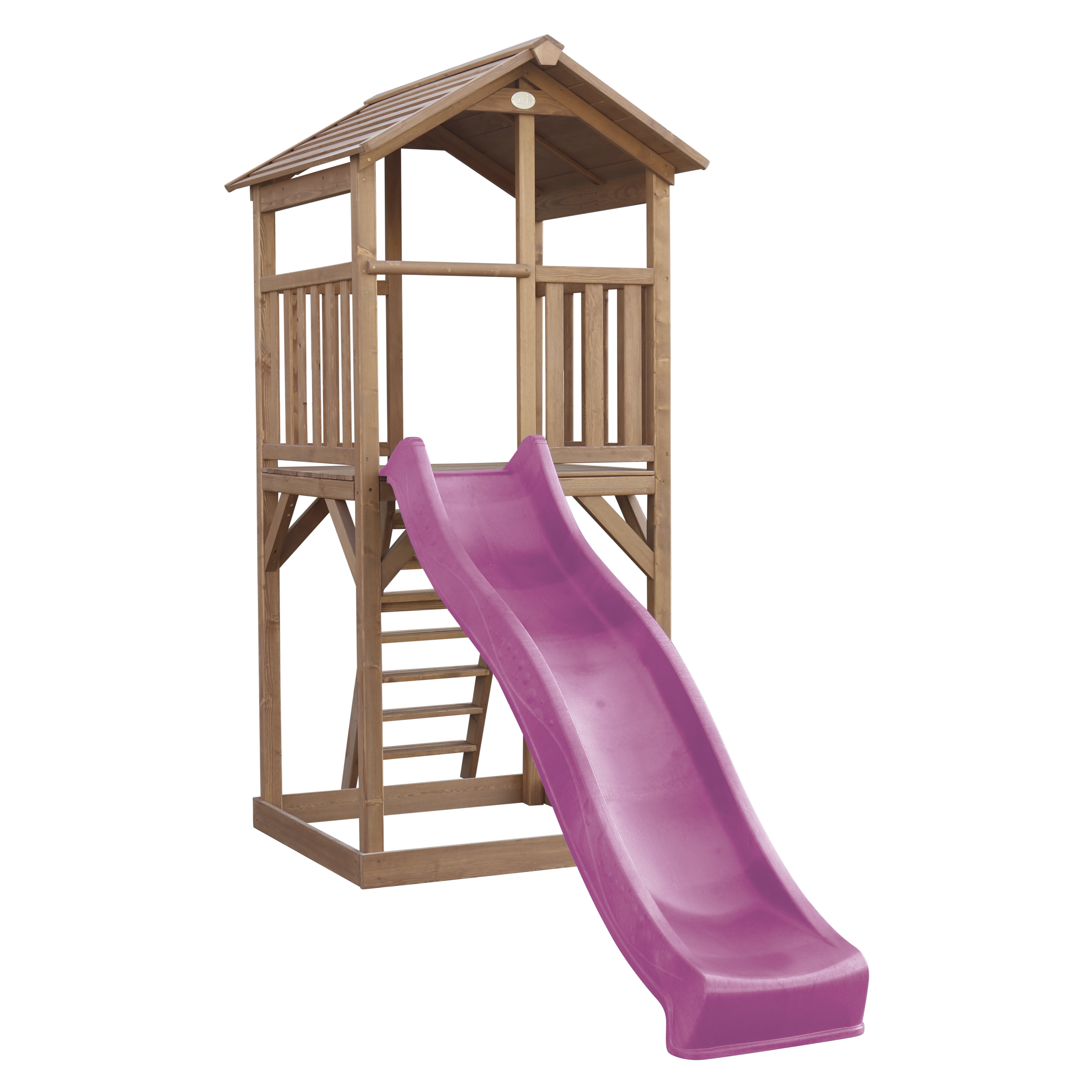 AXI Beach Tower Brown - Purple Slide