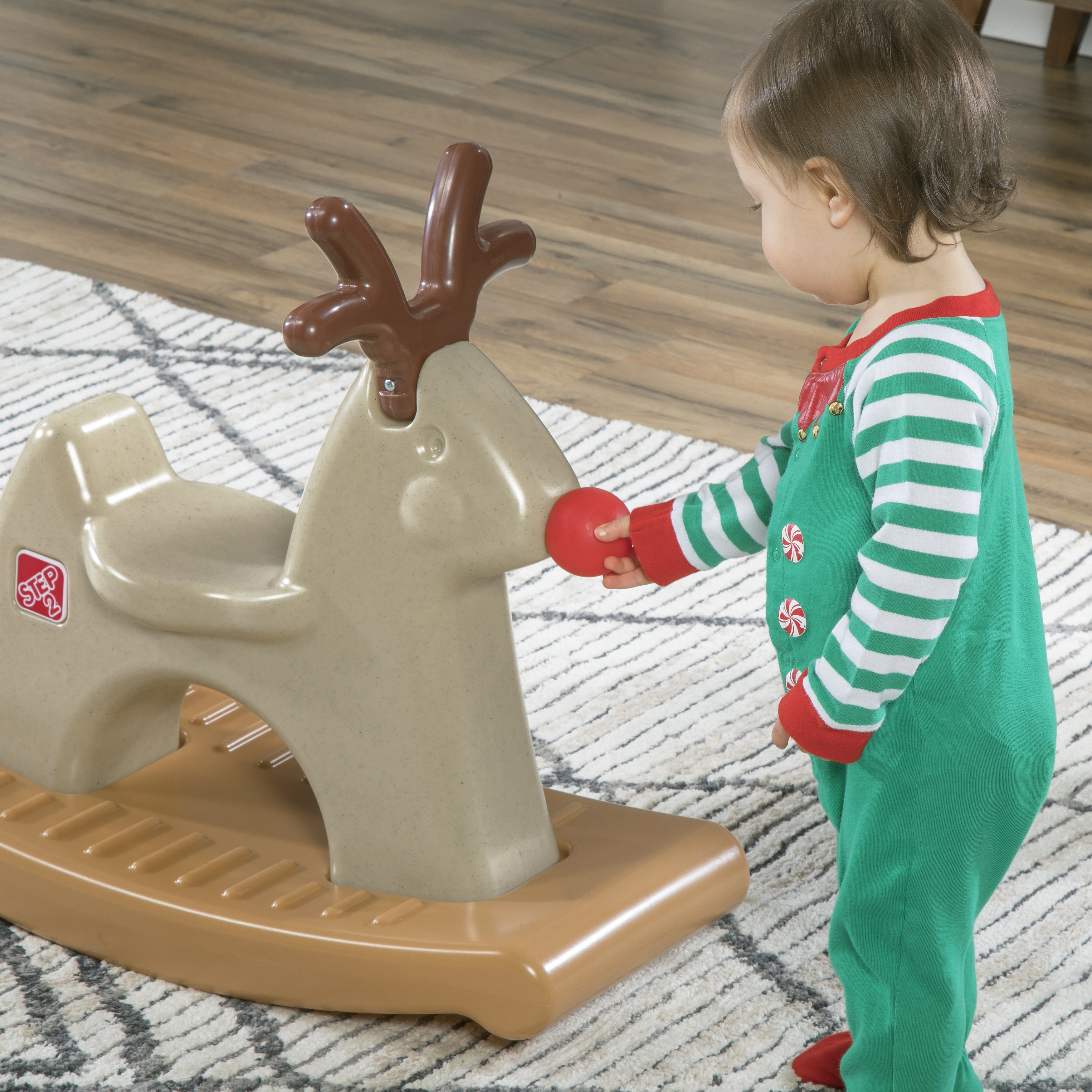 Step 2 Rudolph the Rocking Reindeer-0733538482795 Step 2 Rudolph the Rocking Reindeer
