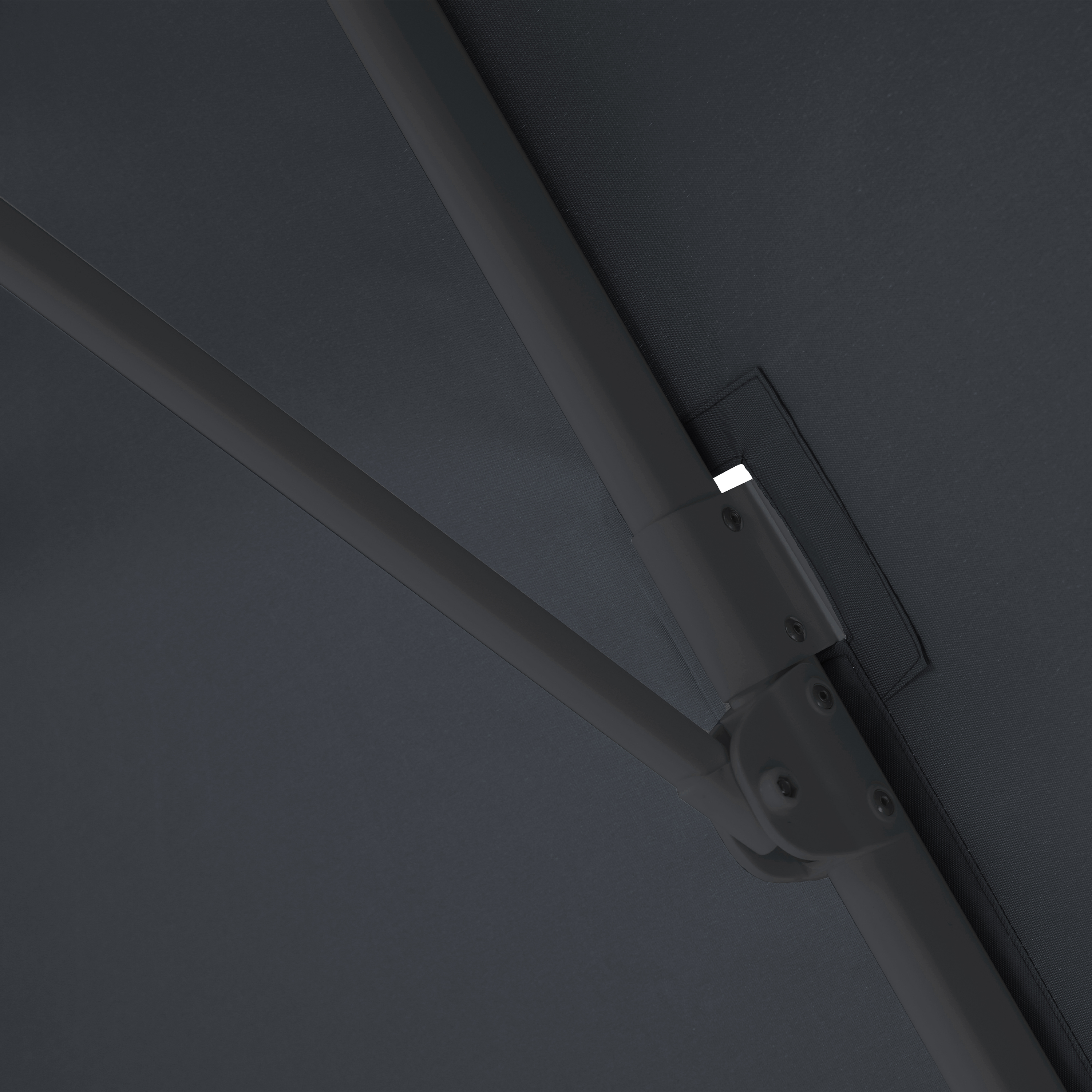 AXI Marisol Floating Parasol Ã˜ 300cm Anthracite/Grey
