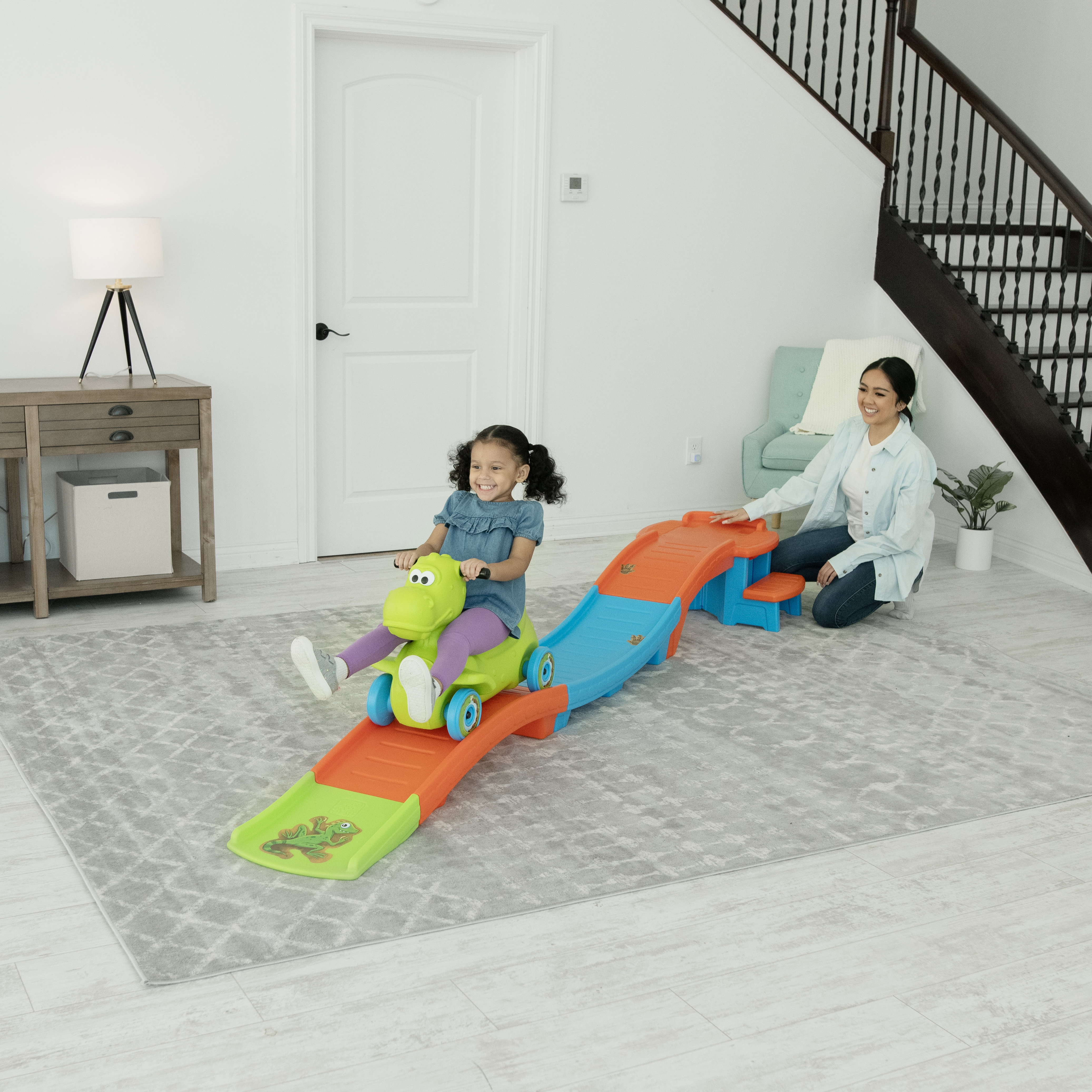 Step 2 Dino Dash Up & Down Roller Coaster