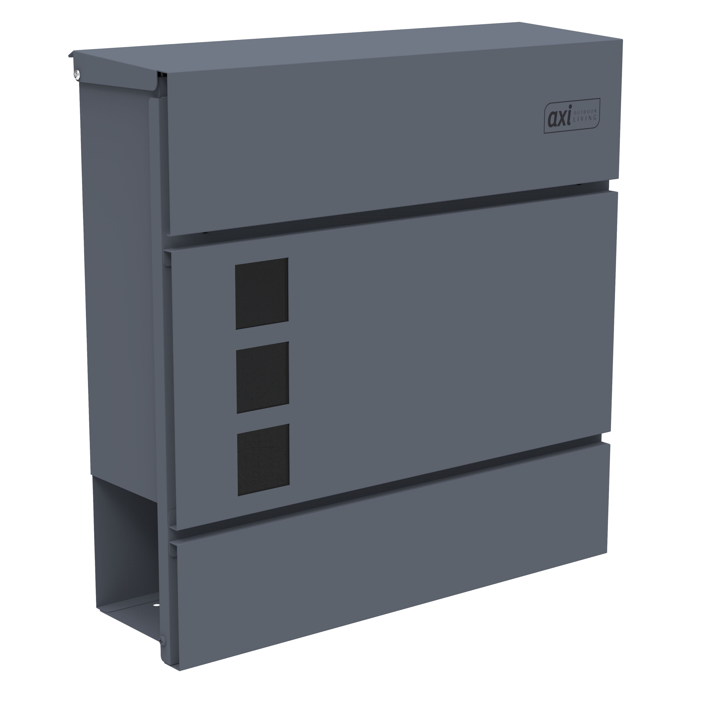 AXI Jonas Metal Letterbox Anthracite