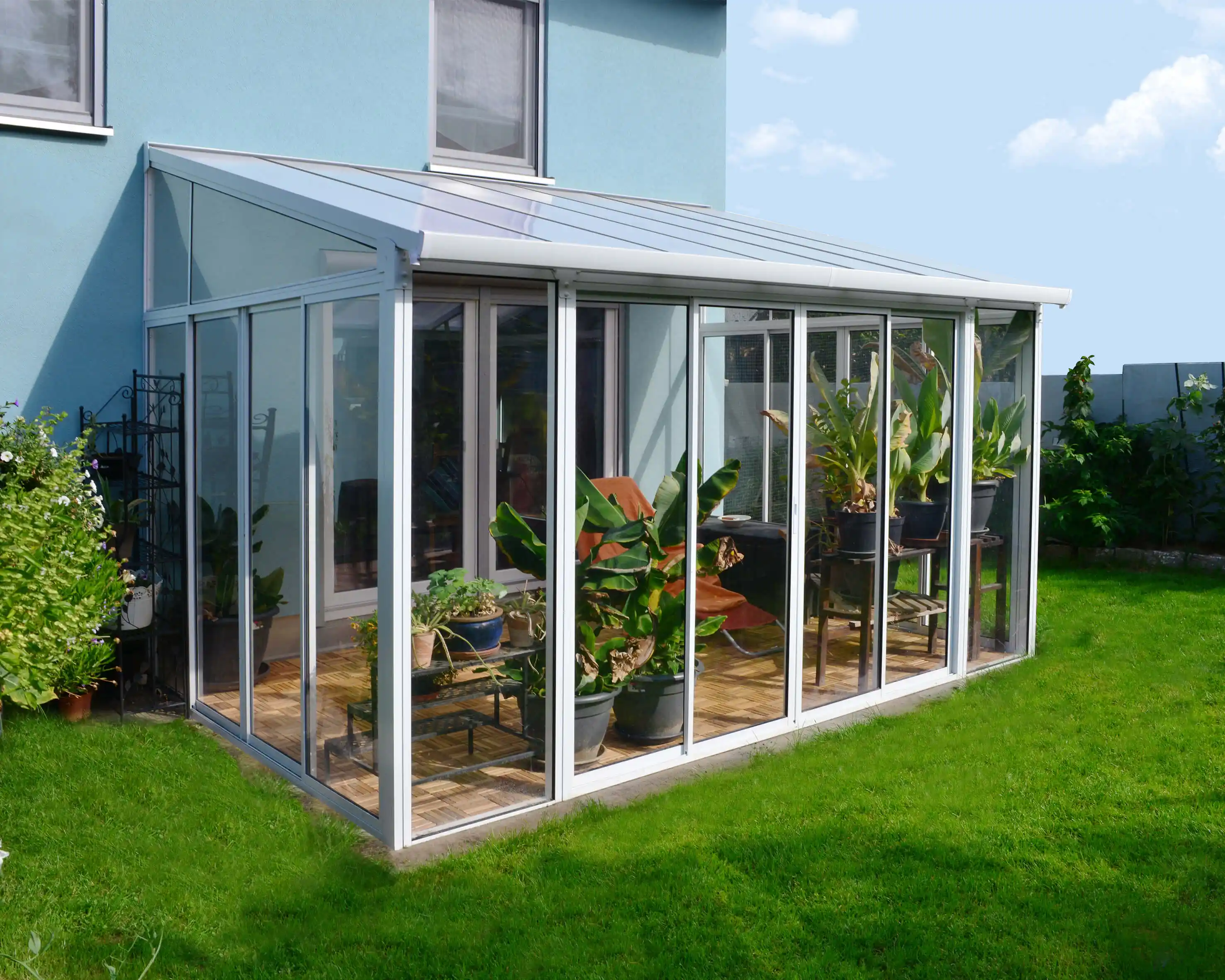 Canopia SanRemo Serre 425X294 cm veranda. en Solarium Wit Helder