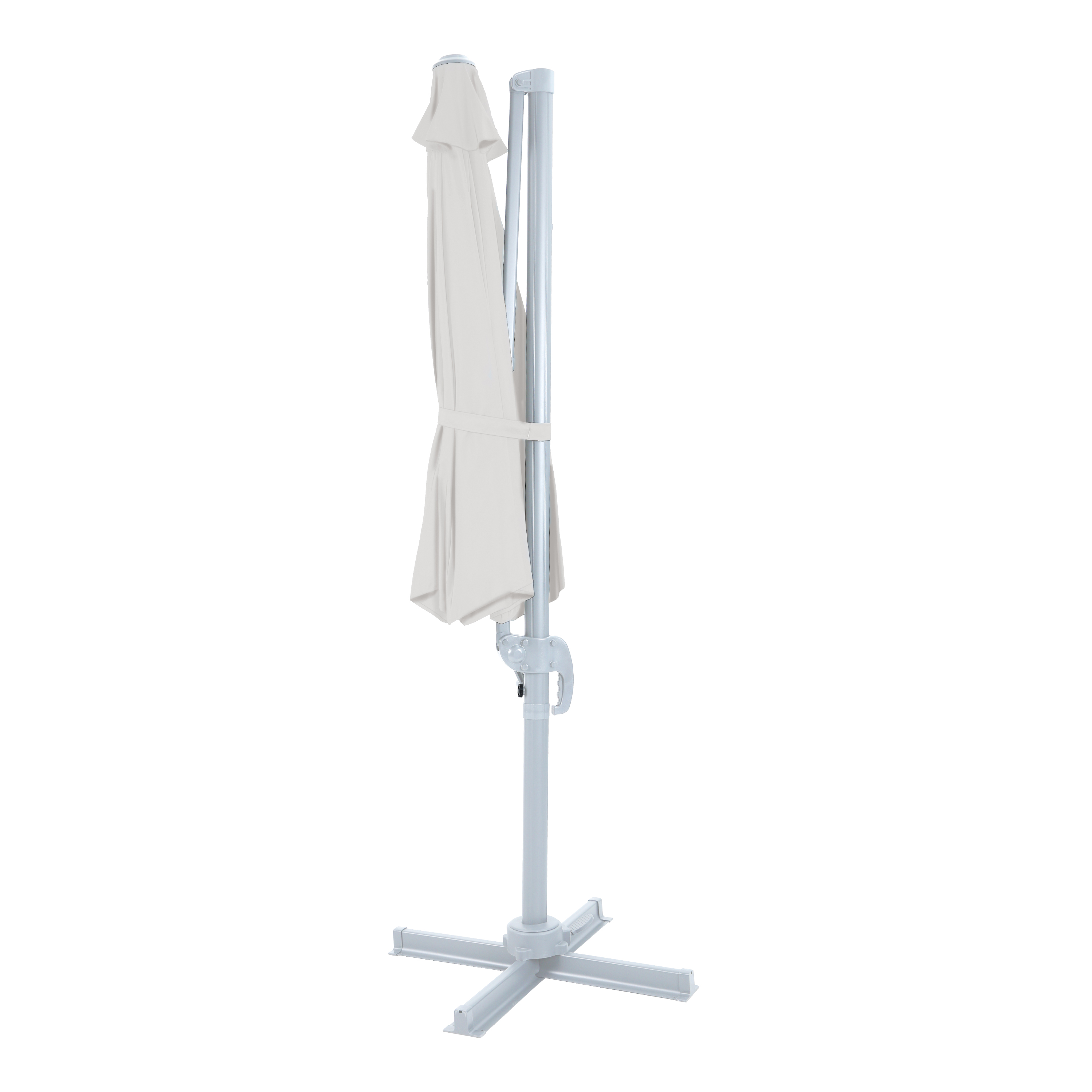 AXI Marisol Floating Parasol Ã˜ 300cm White/Beige 
