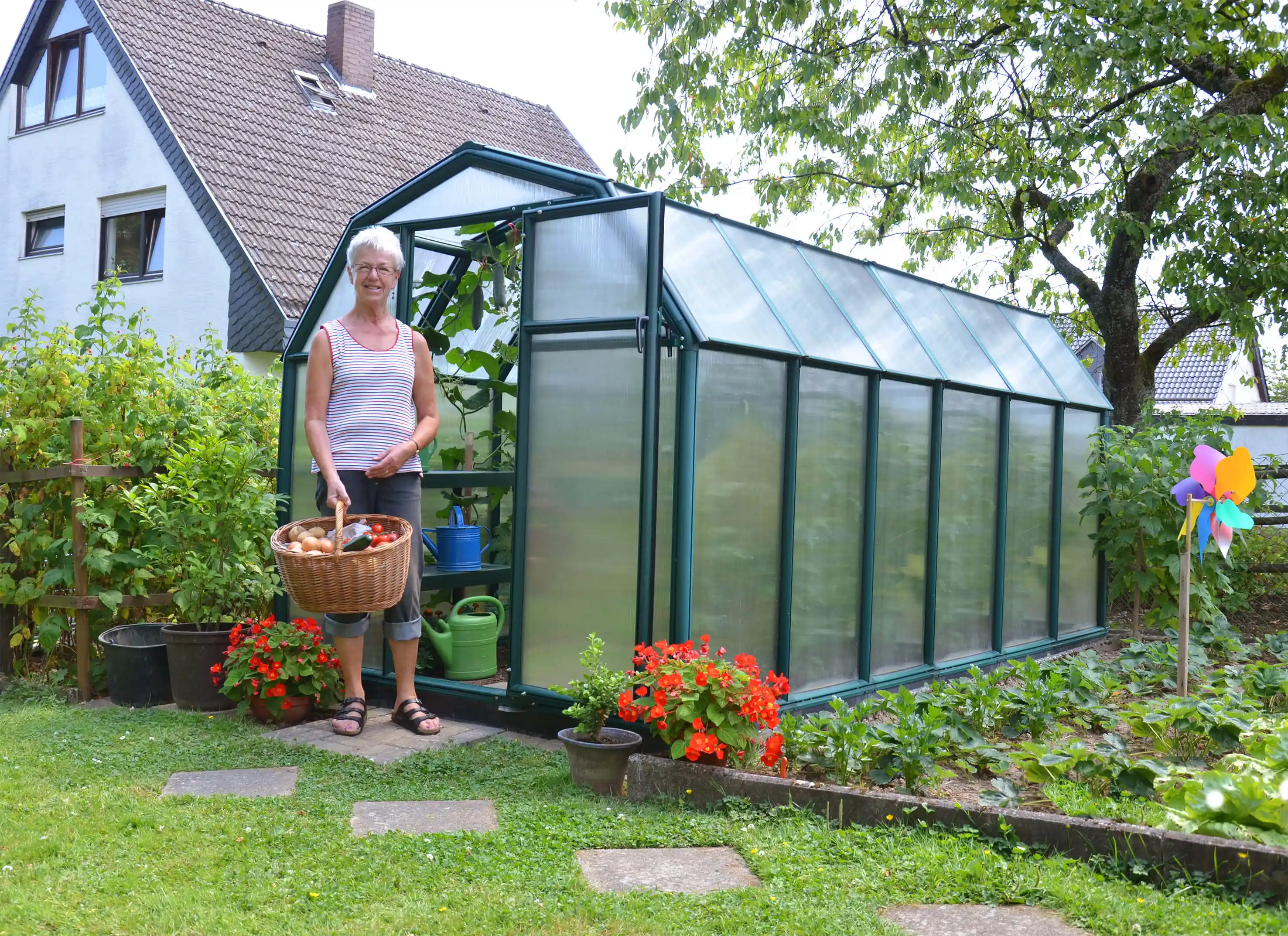Canopia Eco Grow 383X204X198 cm Tuinkas Groen meerwandig