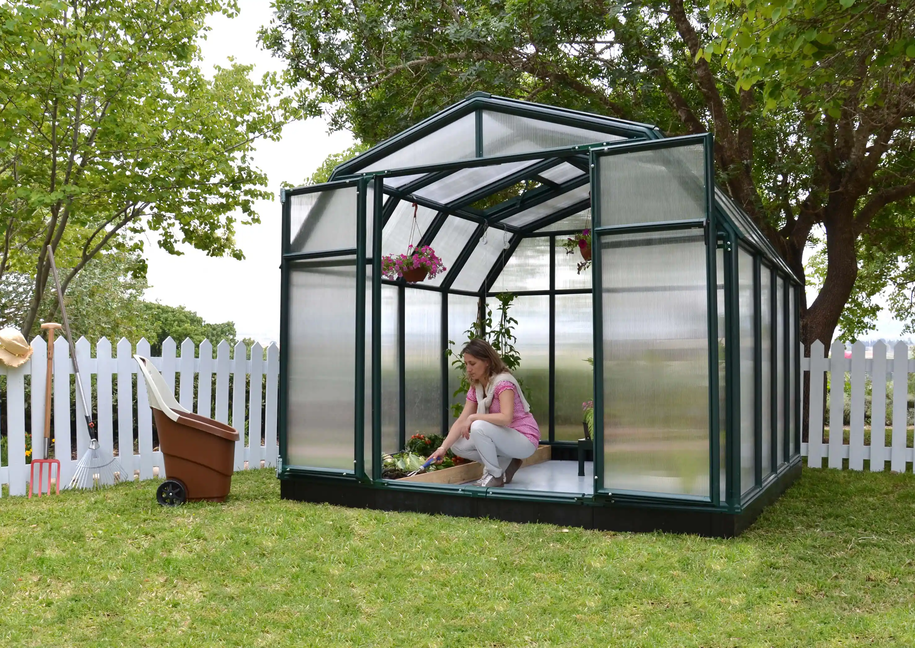 Canopia Hobby Gardener 266X266X208 cm Tuinkas Groen meerwandig-7290103121655 Canopia Hobby Gardener 266X266X208 cm Tuinkas Groen meerwandig