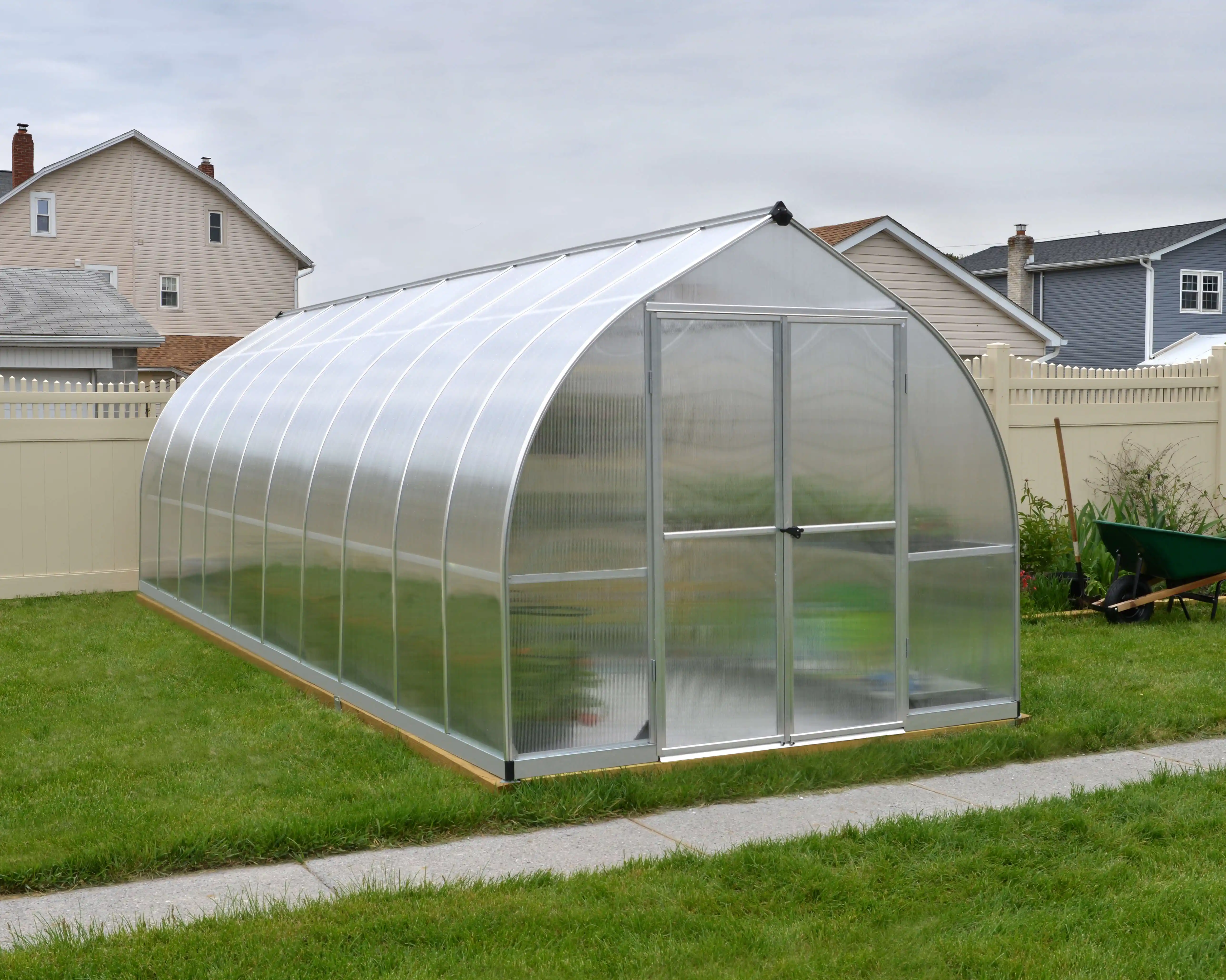 Canopia Bella 613X244X219 cm Tuinkas Zilver meerwandig