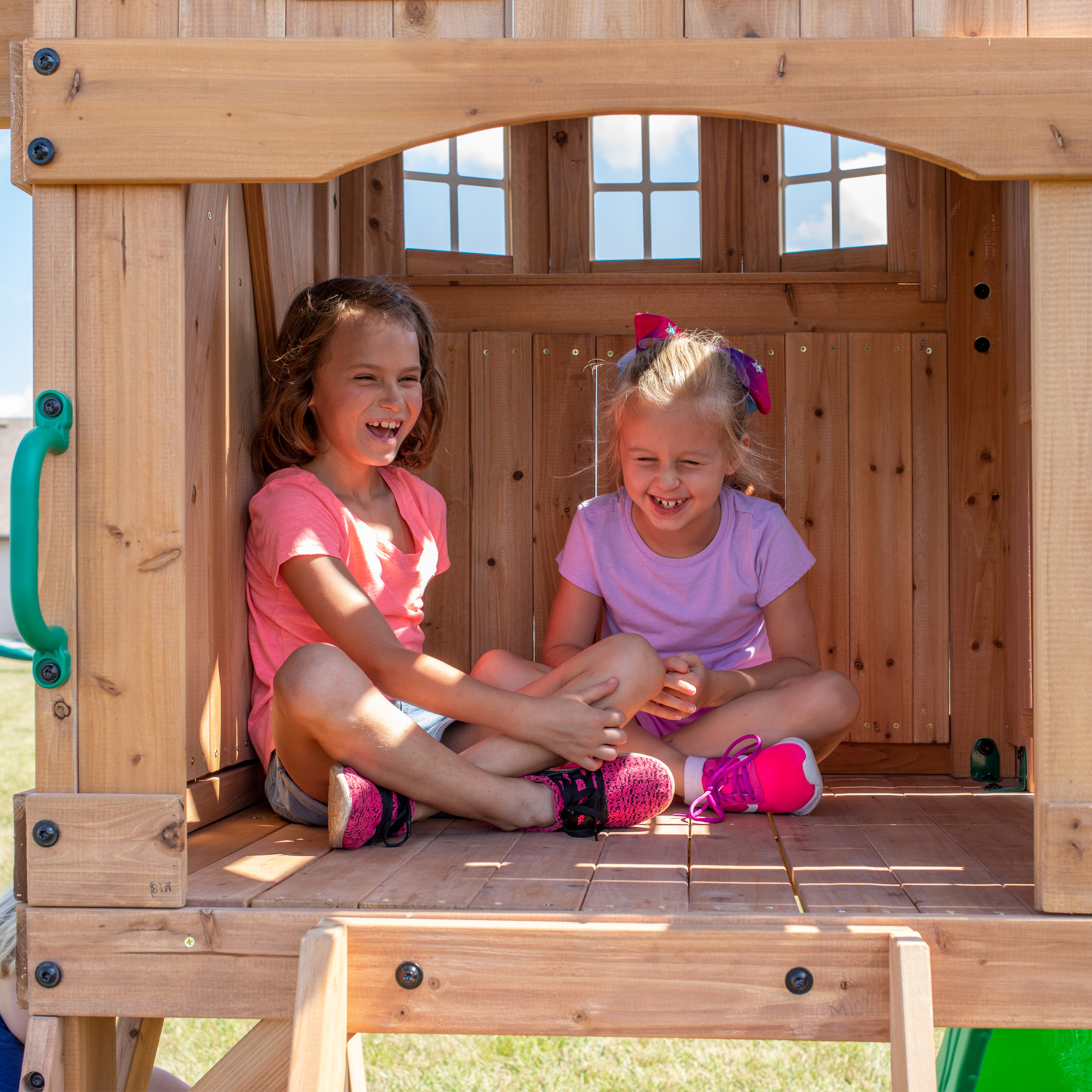 Backyard Discovery Montpelier Play Tower-0752113302112 Backyard Discovery Montpelier Play Tower
