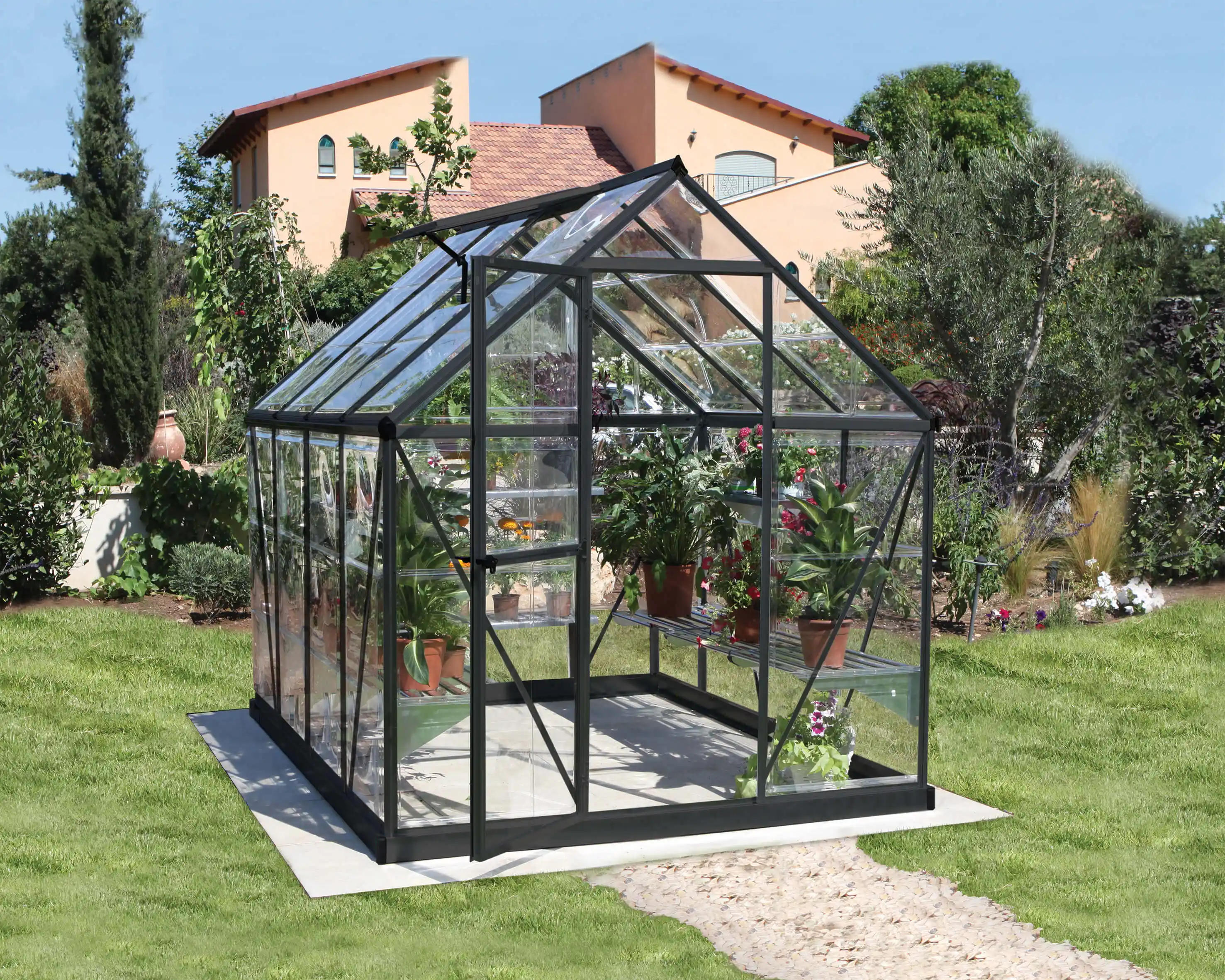 Canopia Harmony 247X185X208 cm Tuinkas Grijs Helder