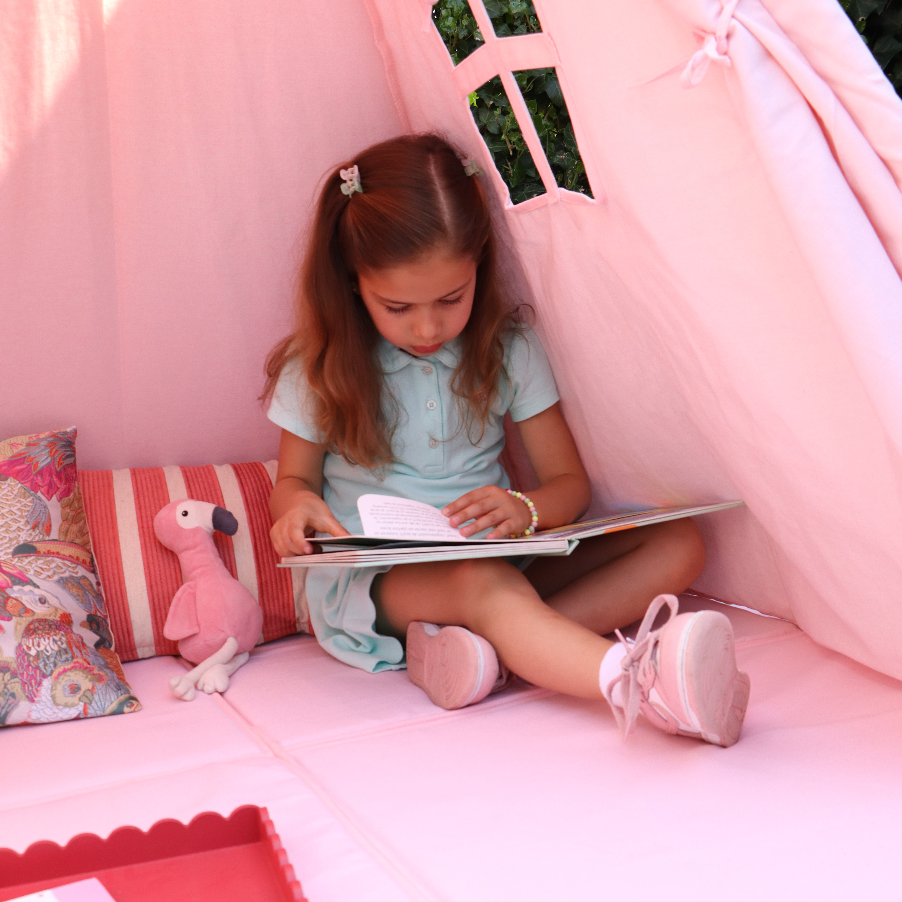 Sunny Alba Tipi Tent Pastel Roze