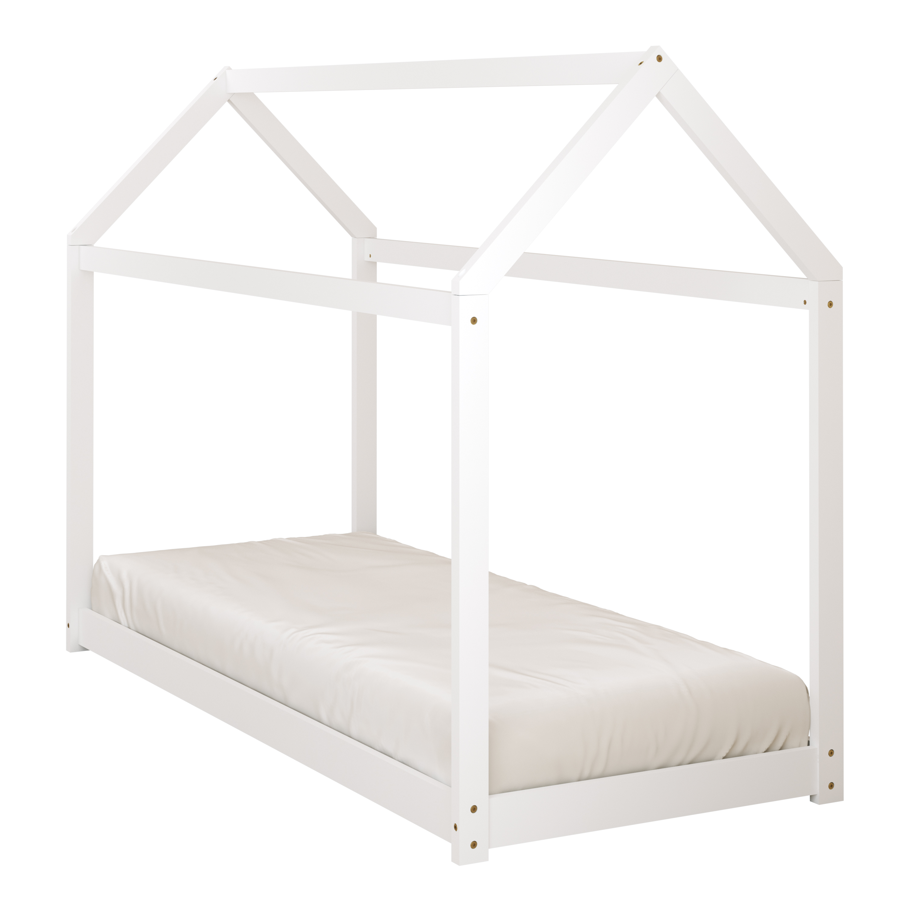 Sunny Zoey House Bed White – Without Mattress