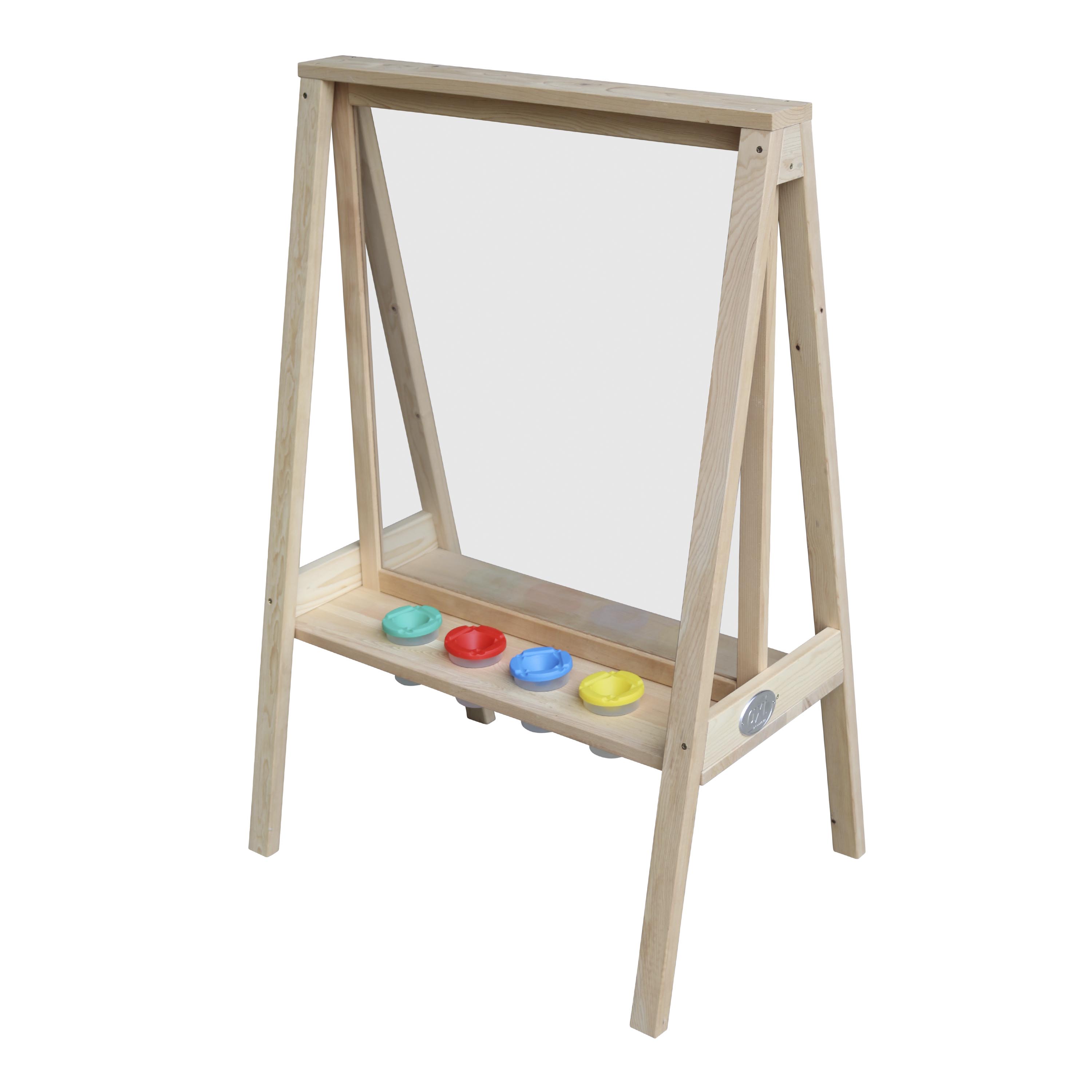 AXI Eric Activity Easel - Natural Brown