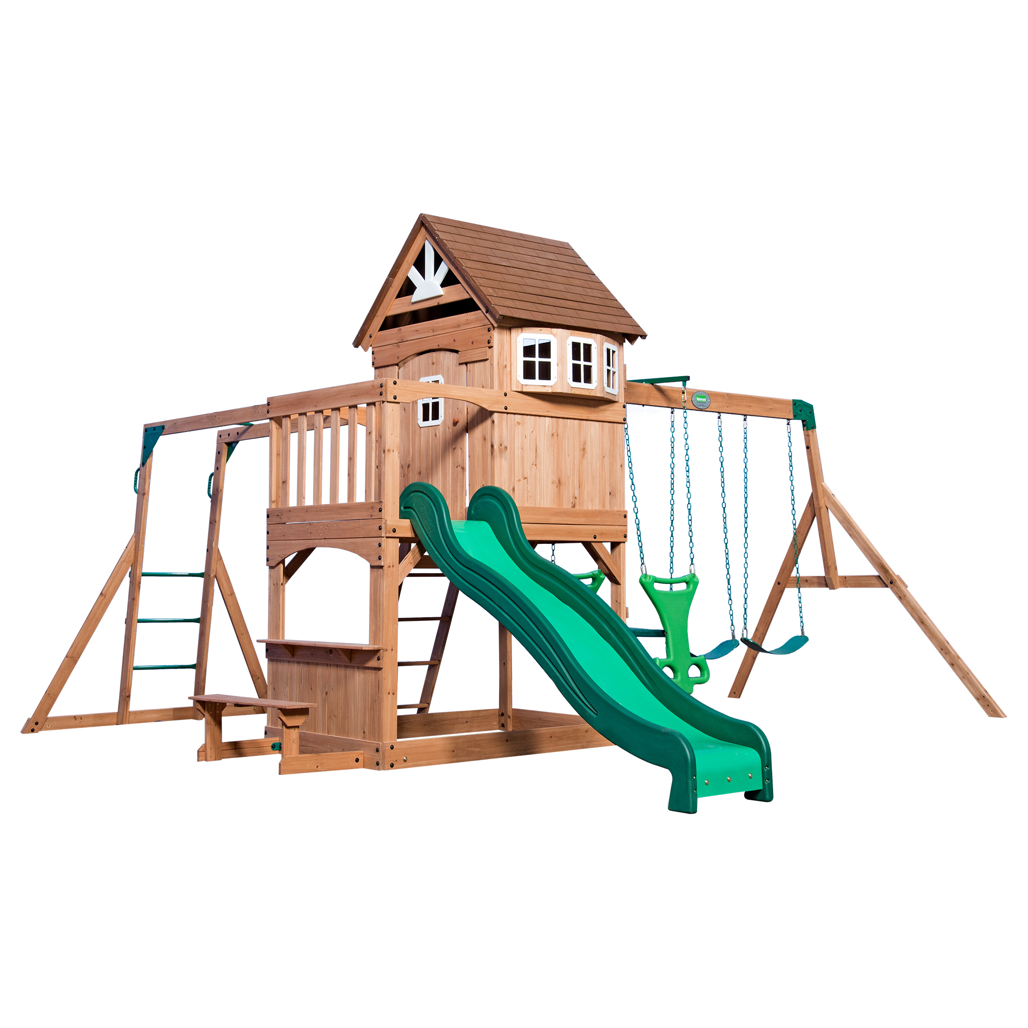 Backyard Discovery Montpelier Play Tower-0752113302112 Backyard Discovery Montpelier Play Tower