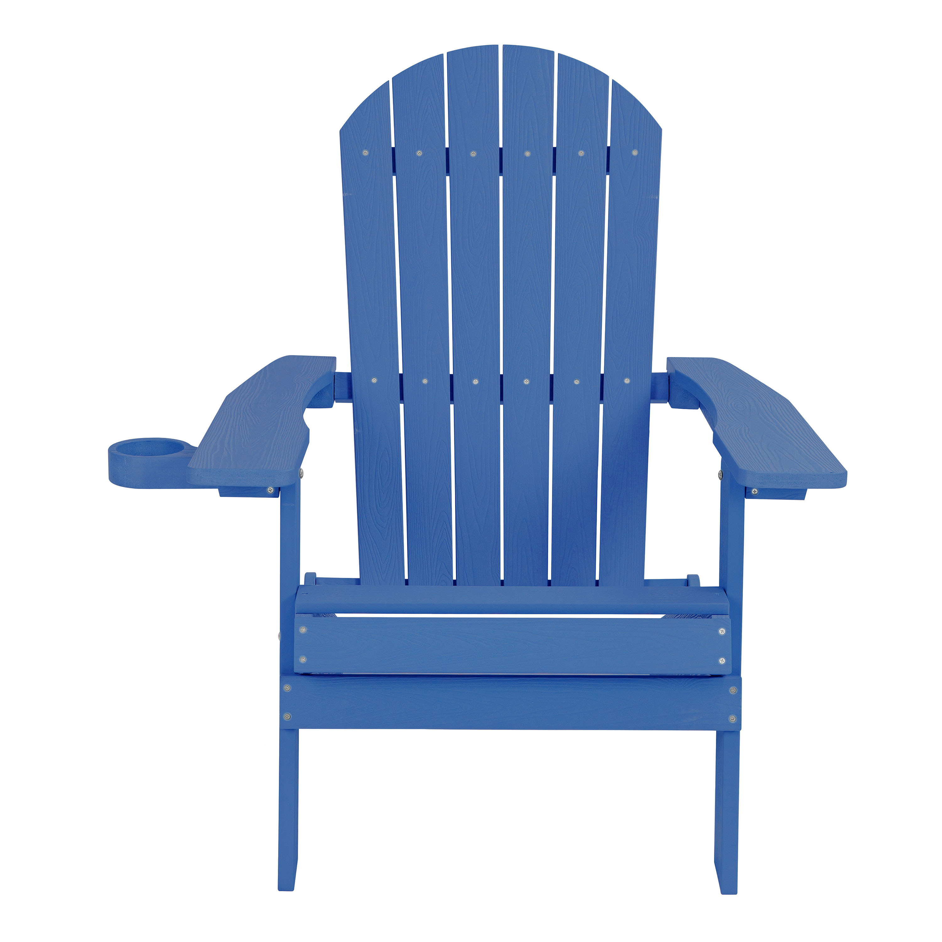 AXI Claire Folding Adirondack Chair Plastic Blue