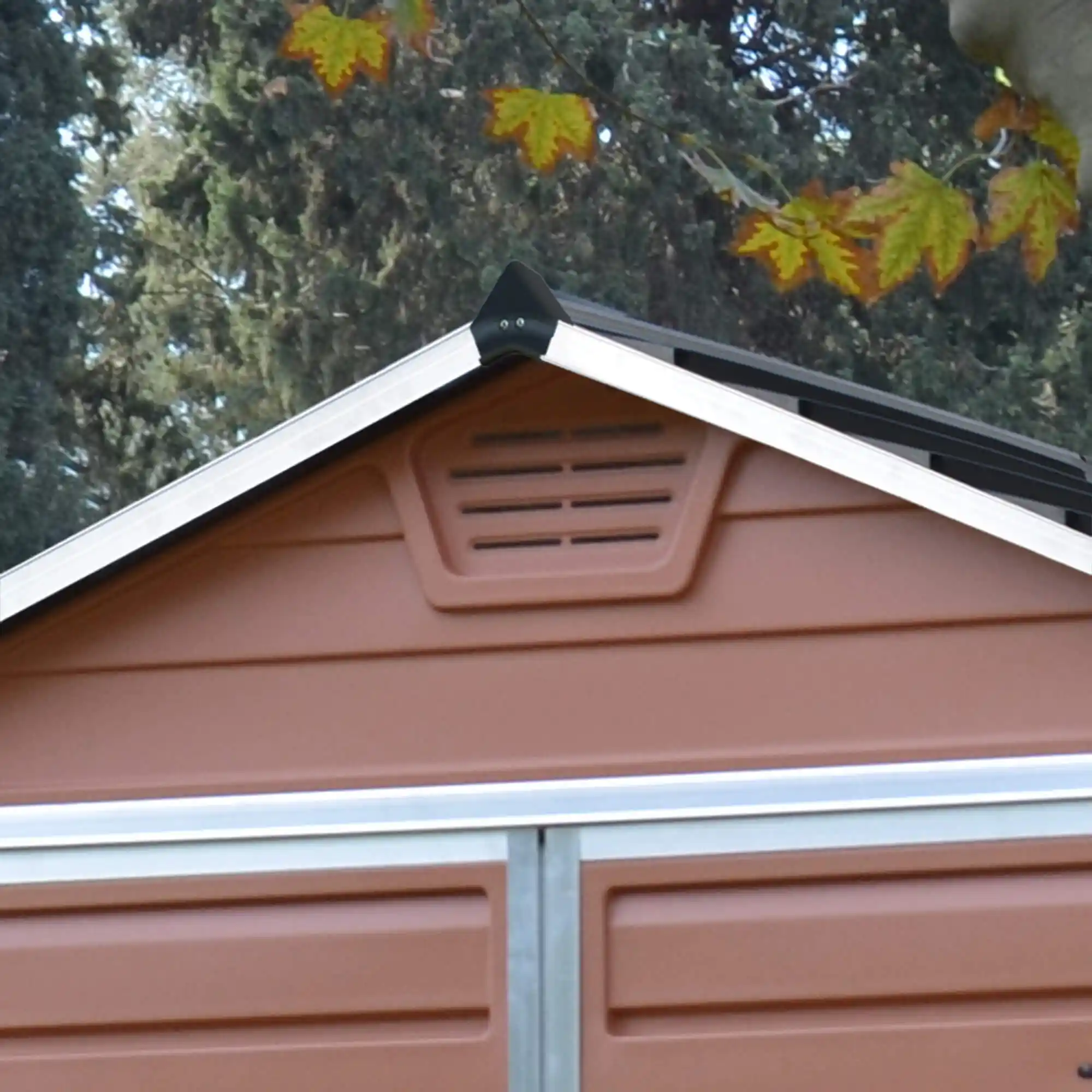 Canopia Skylight 90X185X217 cm Openlucht schuur voor tuin Amber