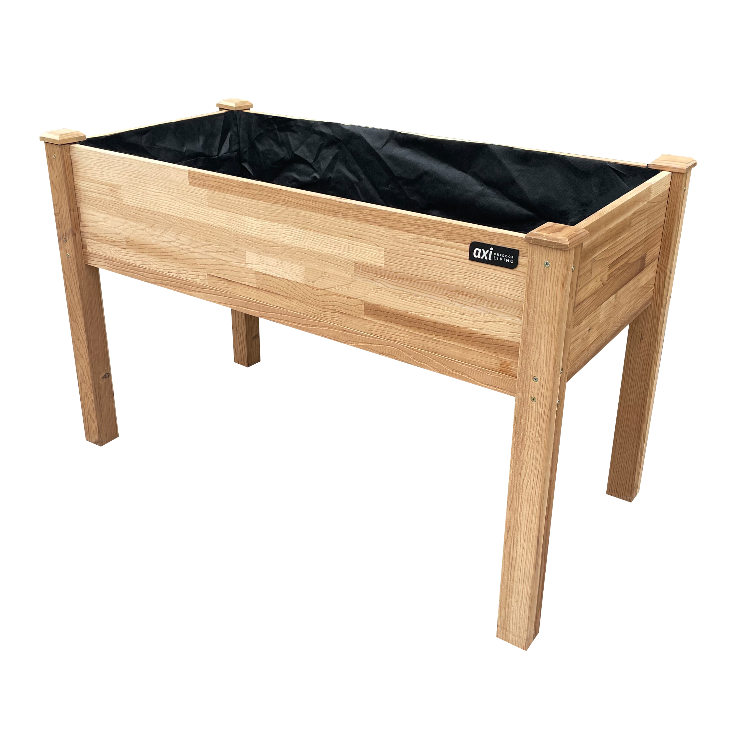 AXI Raised Planter Brown