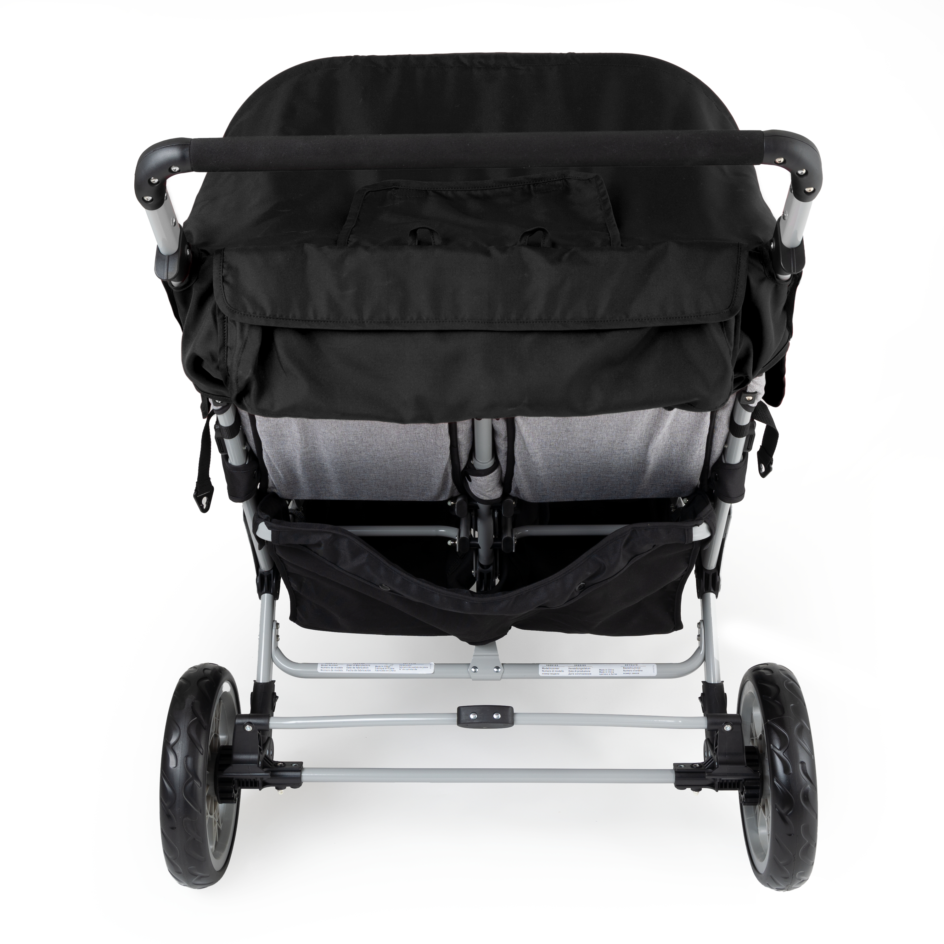 Gaggle Jamboree opvouwbare kinderwagen / buggy voor 6 kinderen in zwart