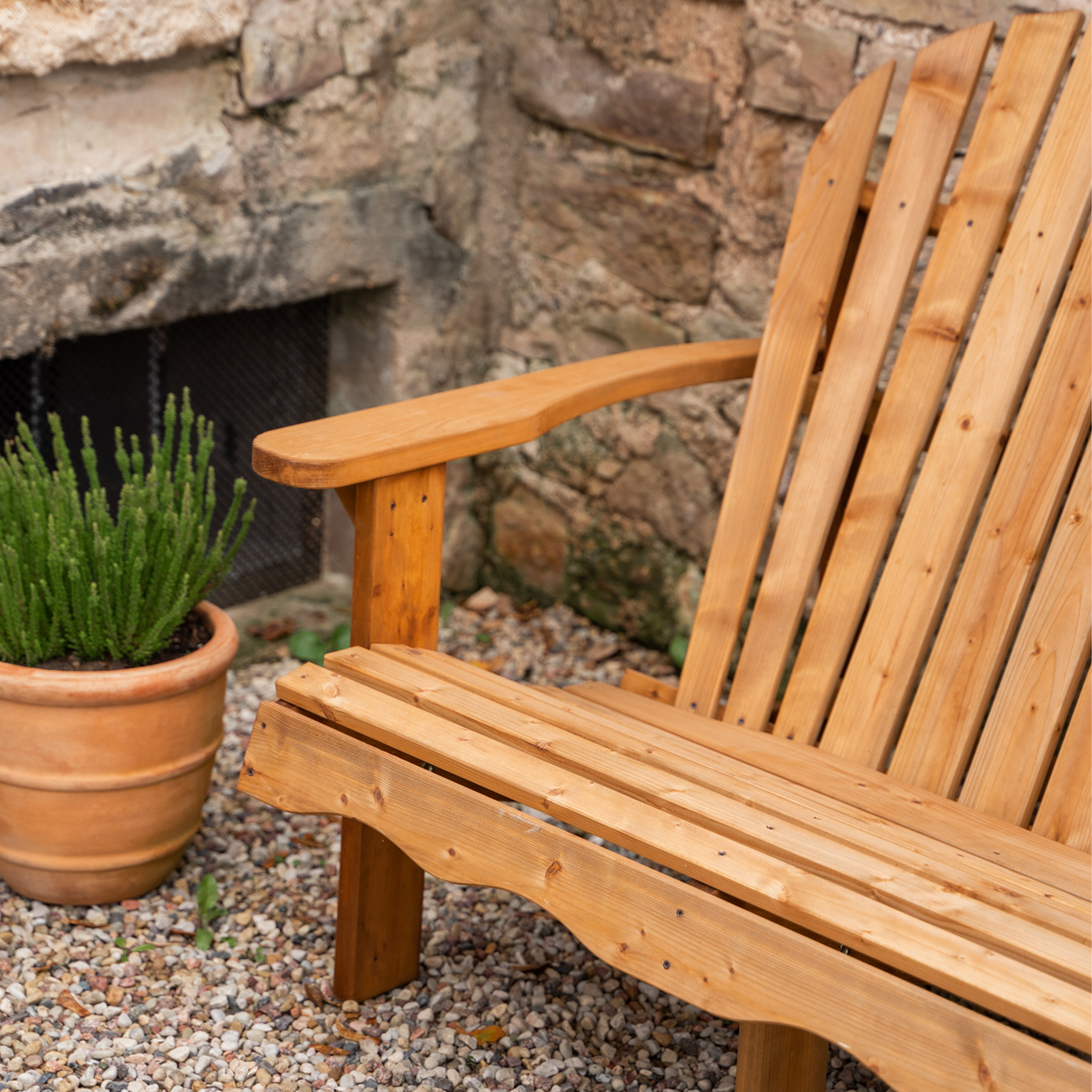 AXI Isabelle Wooden Garden Bench 170 cm – Brown