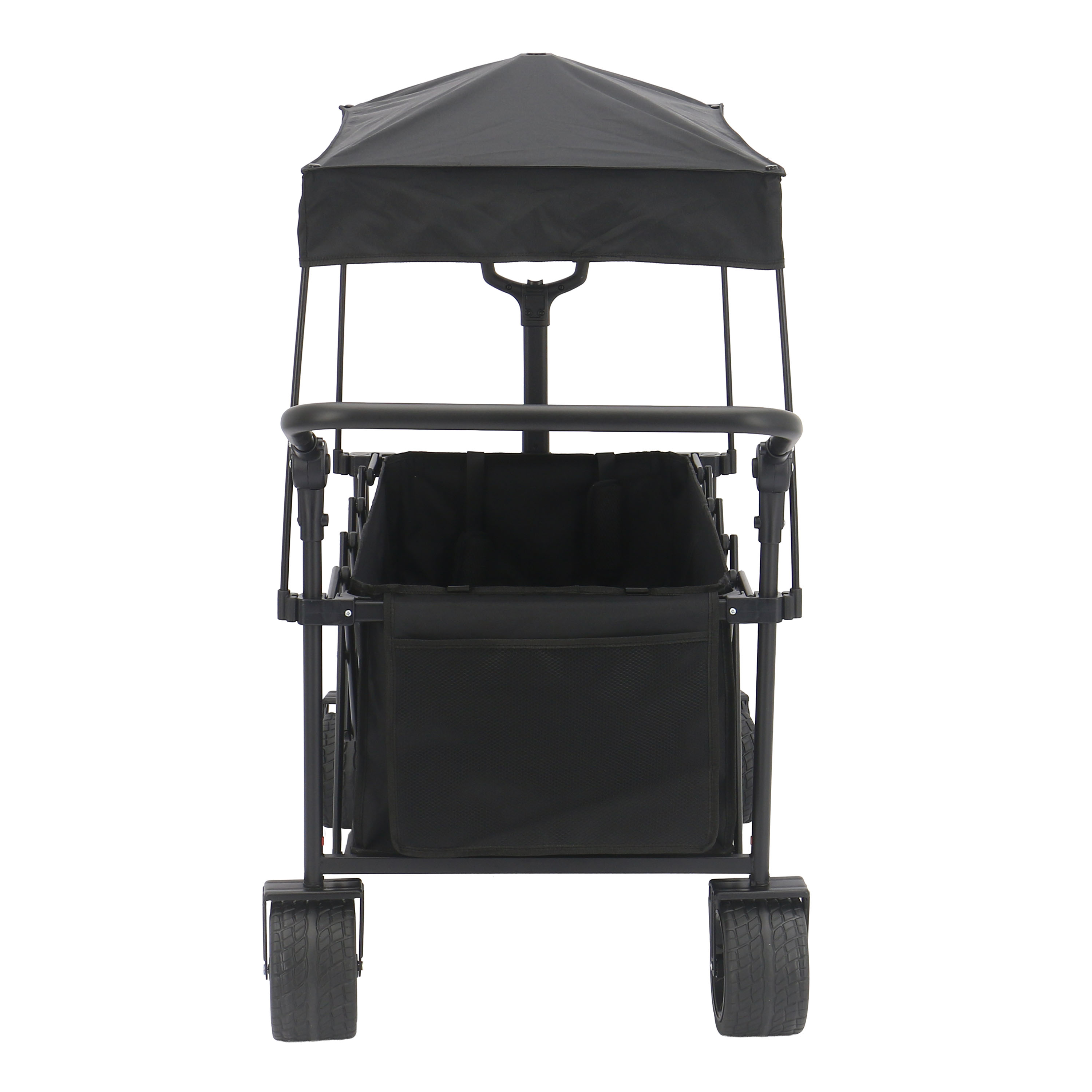 AXI SB221 Foldable Beach Wagon with roof - Black