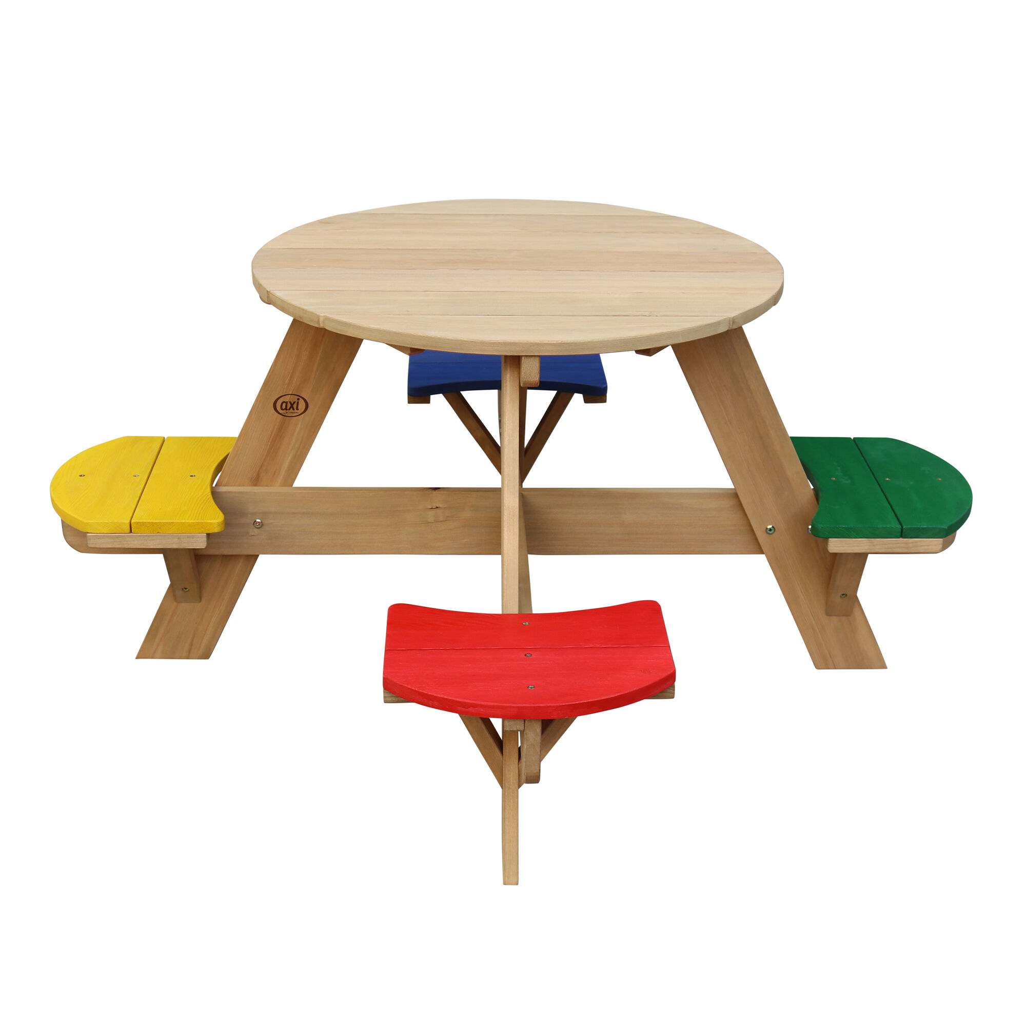 AXI UFO Picknicktafel Rond Regenboog