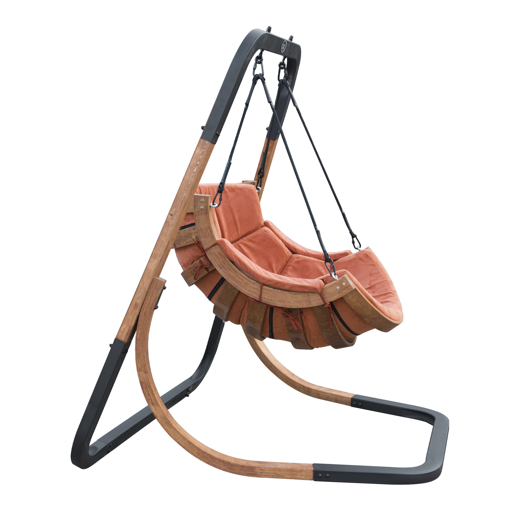 AXI Capri Enkele Schommelstoel Terracotta-8720365061042 AXI Capri Enkele Schommelstoel Terracotta