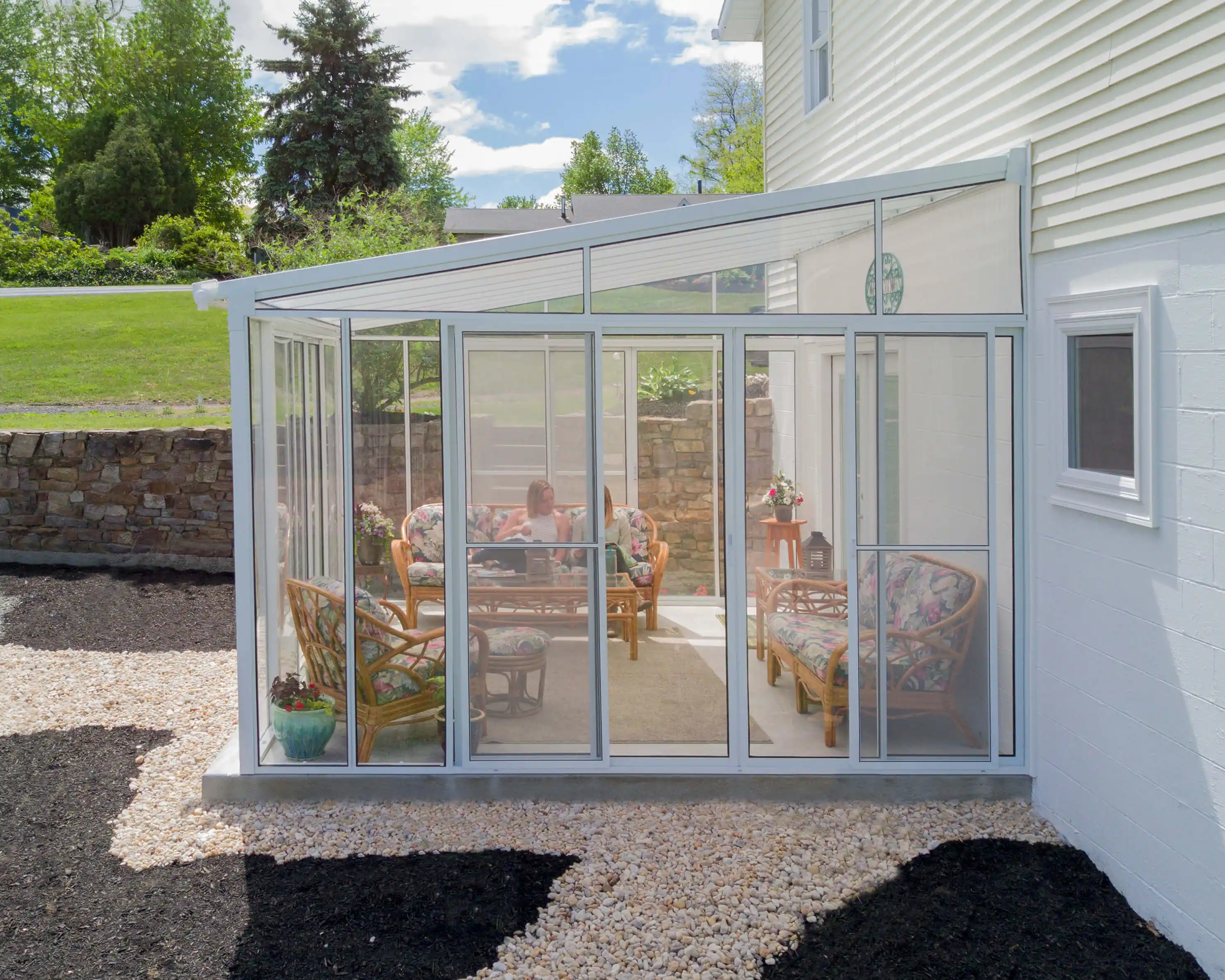 Canopia SanRemo Serre 435X380 cm veranda. en Solarium Wit Helder