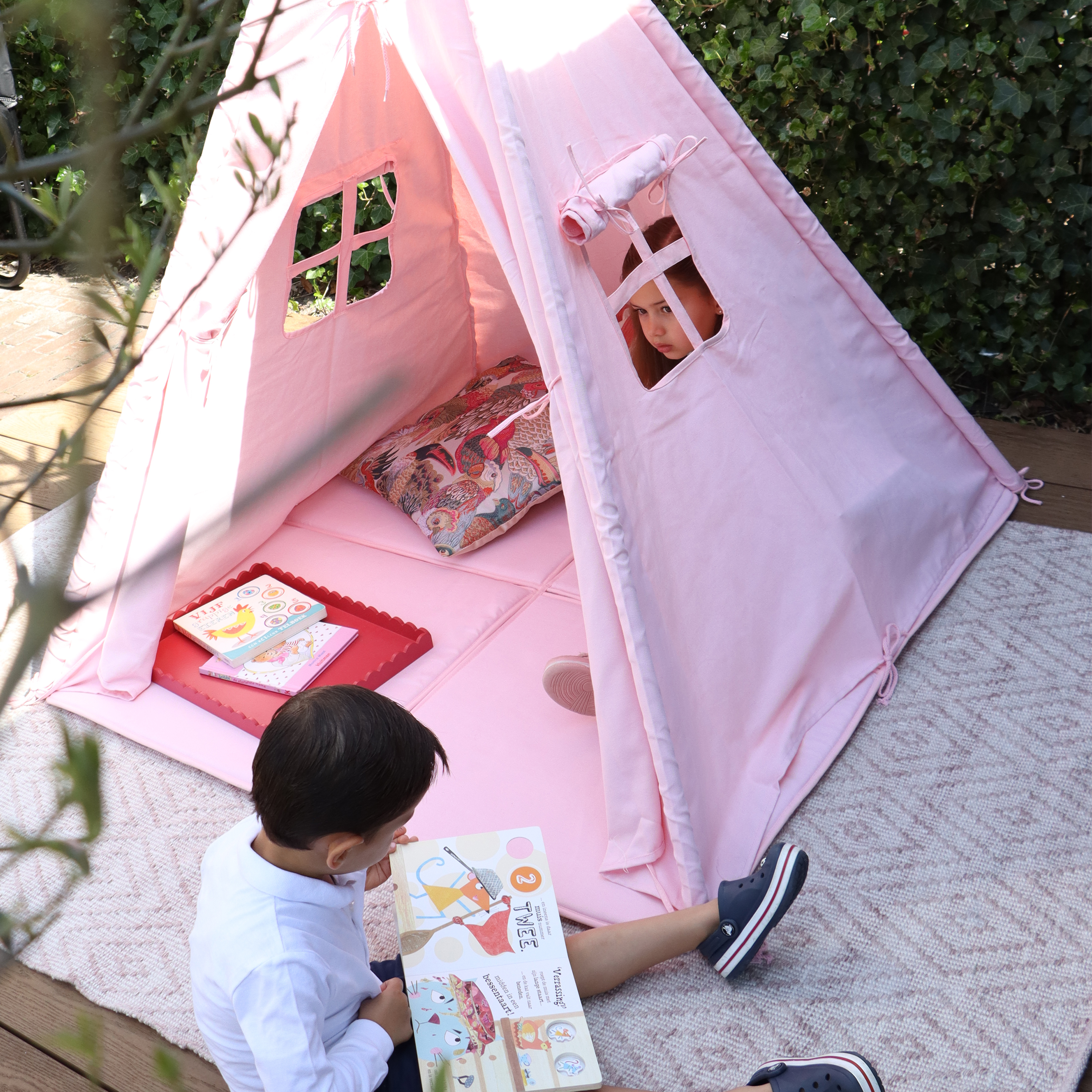 Sunny Alba Tipi Tent Pastel Roze