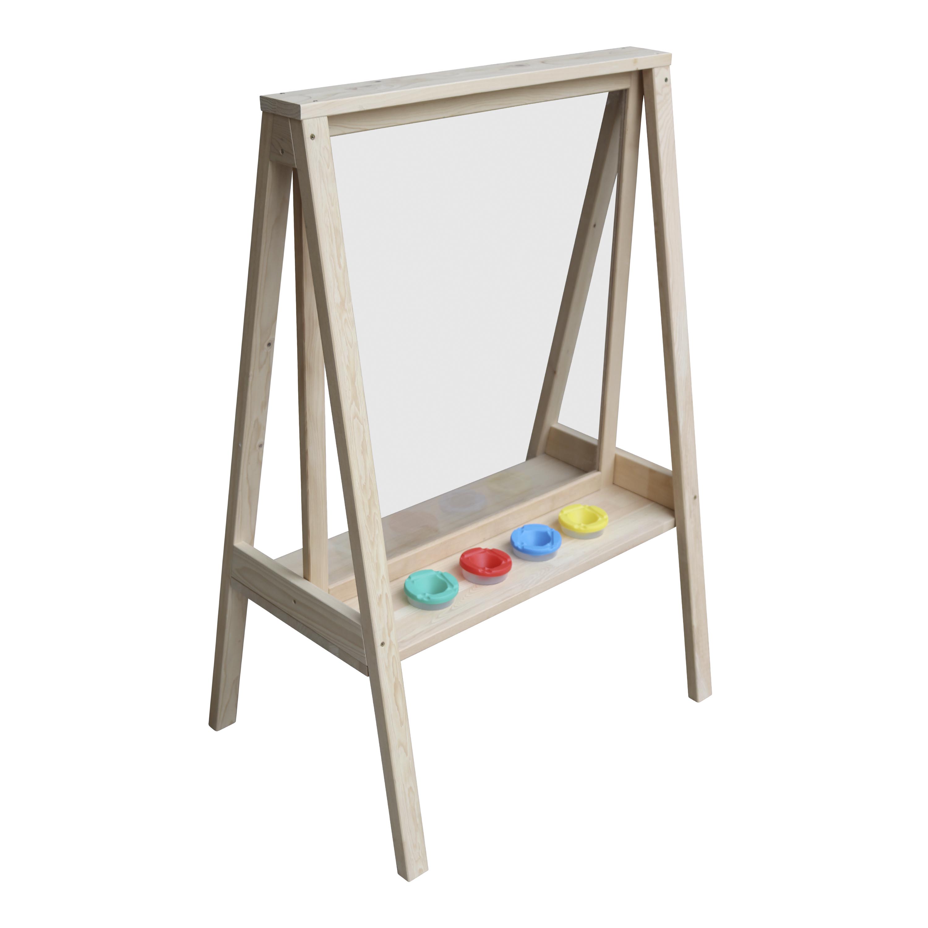 AXI Eric Activity Easel - Natural Brown