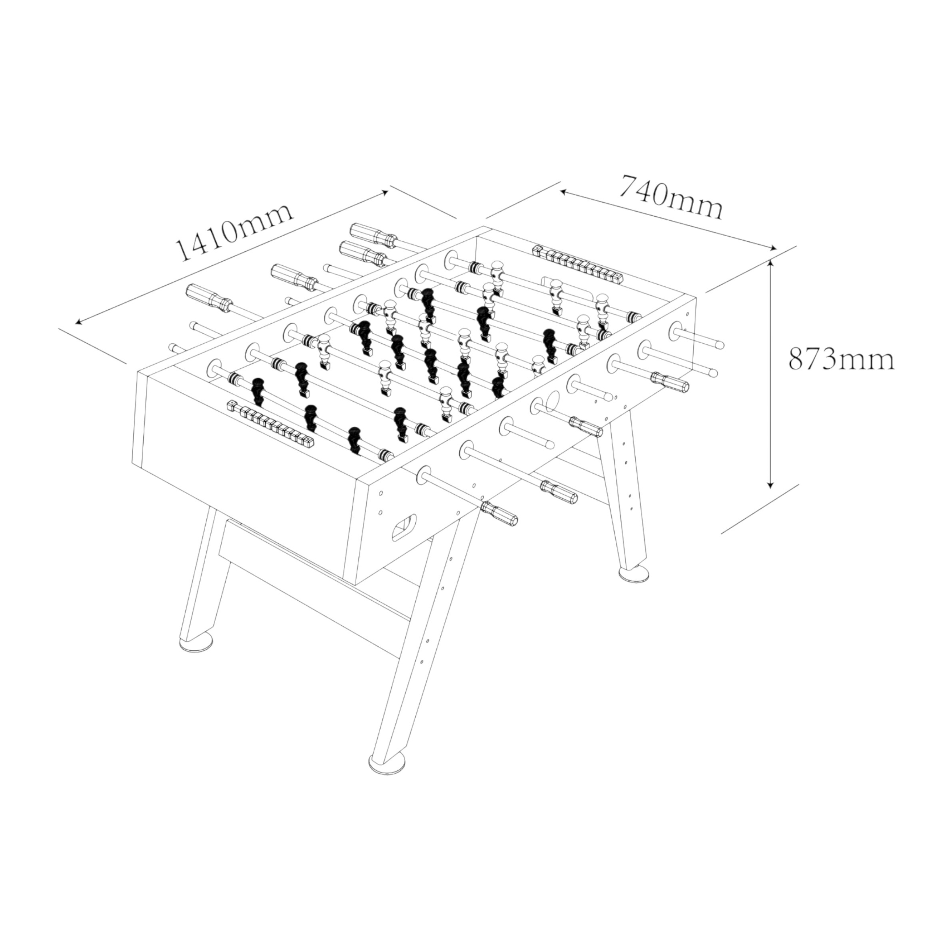 Cougar Victory Pro Football Table