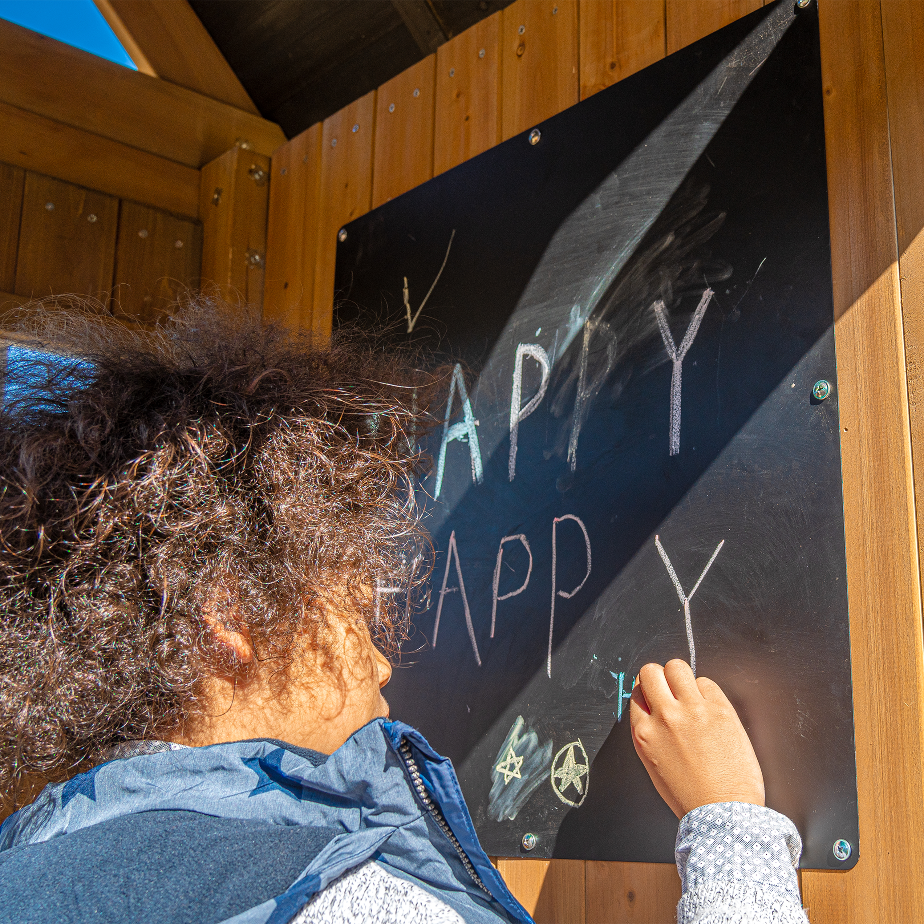 AXI Jack Climbing Frame with Double Swing and Trapeze – White Slide