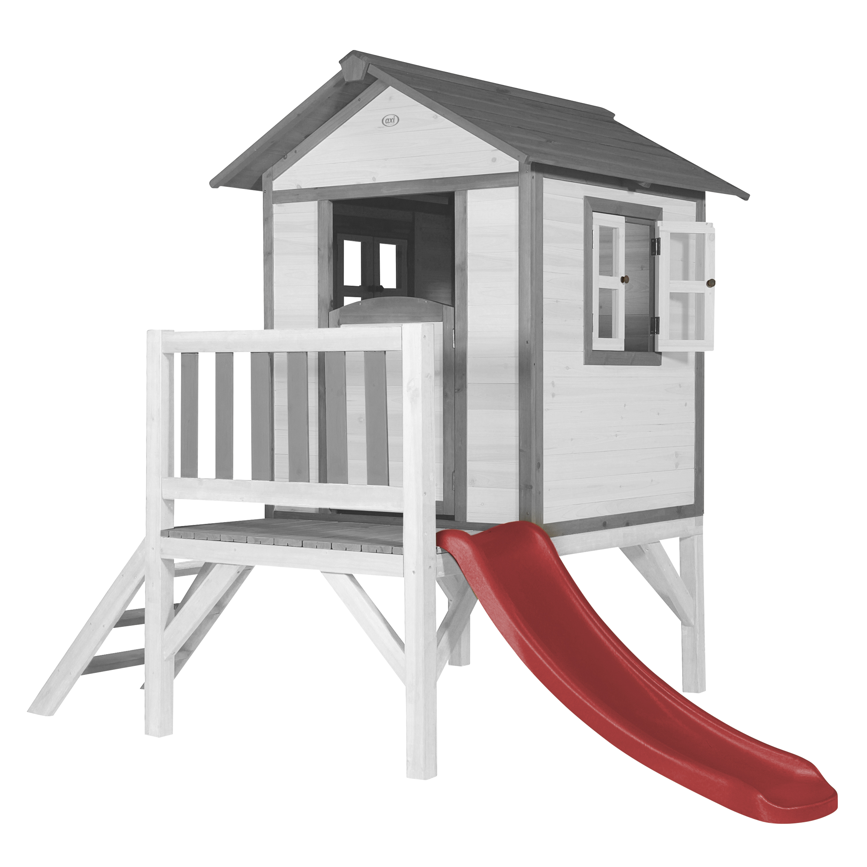 AXI Lodge XL Playhouse Classic - Red Slide