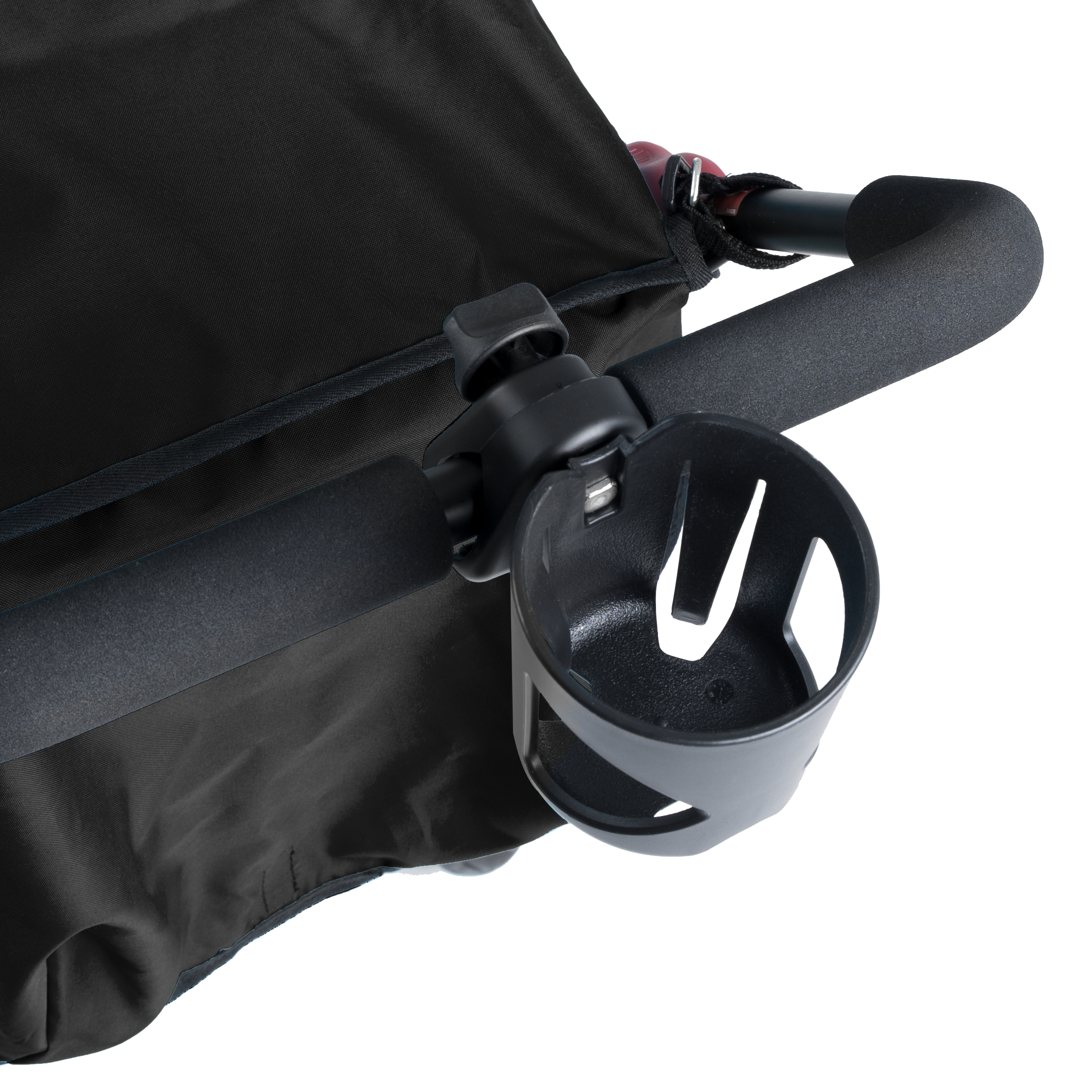 Gaggle Compass kinderwagen / buggy voor 3 kinderen in zwart