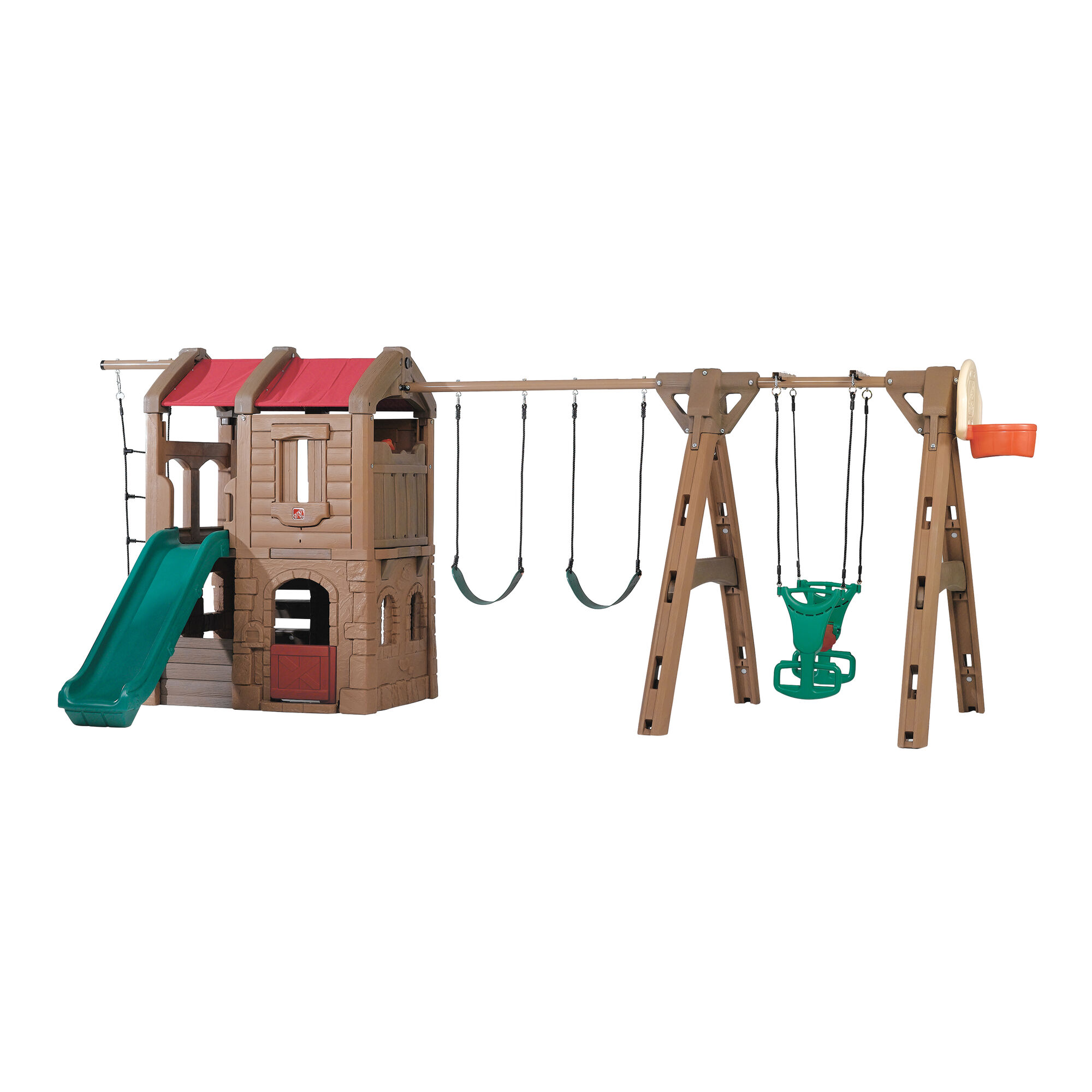 Step2 Naturally Playful Adventure Lodge Play Center w/Glider