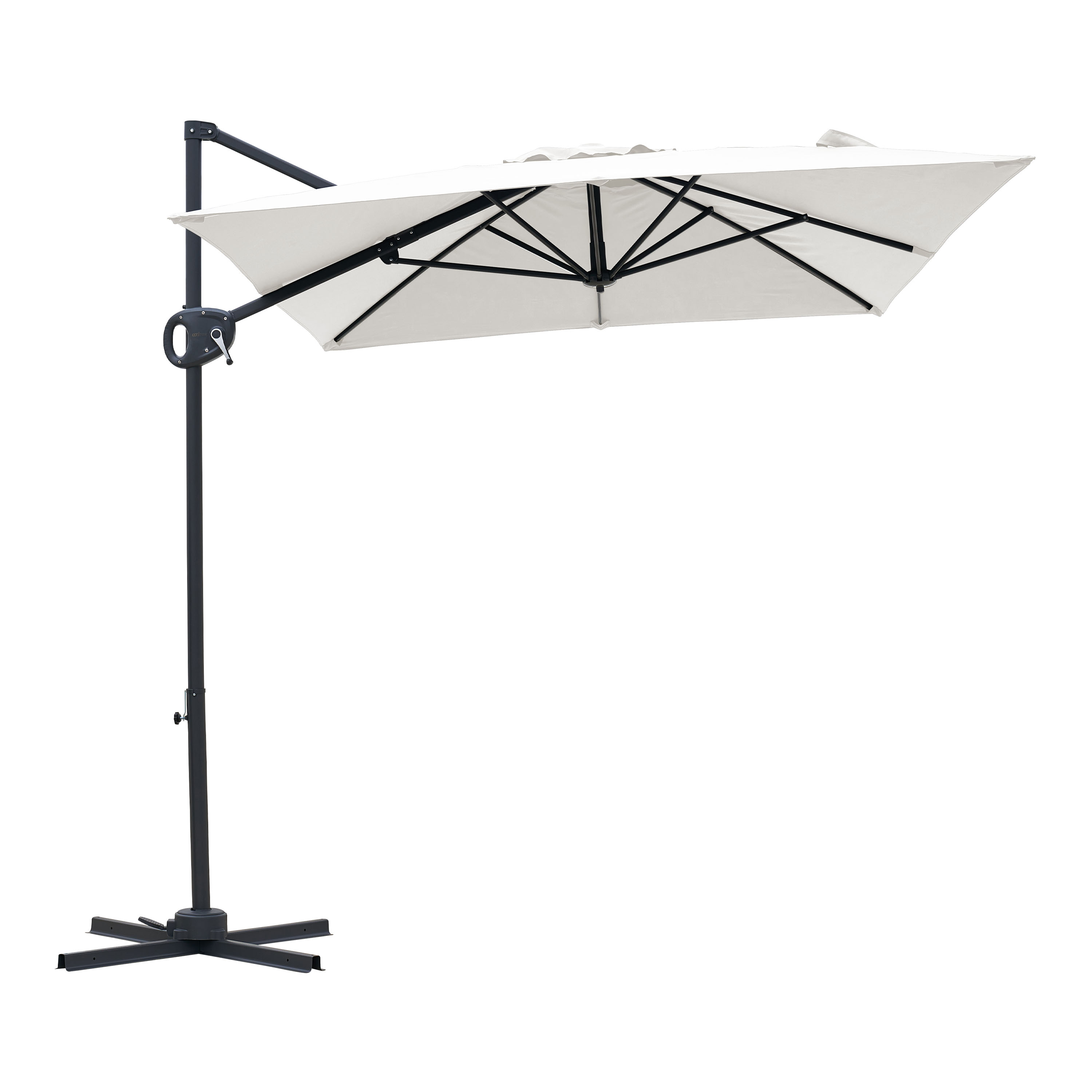 AXI Luma Cantilever Parasol 200x300 cm Anthracite/Beige