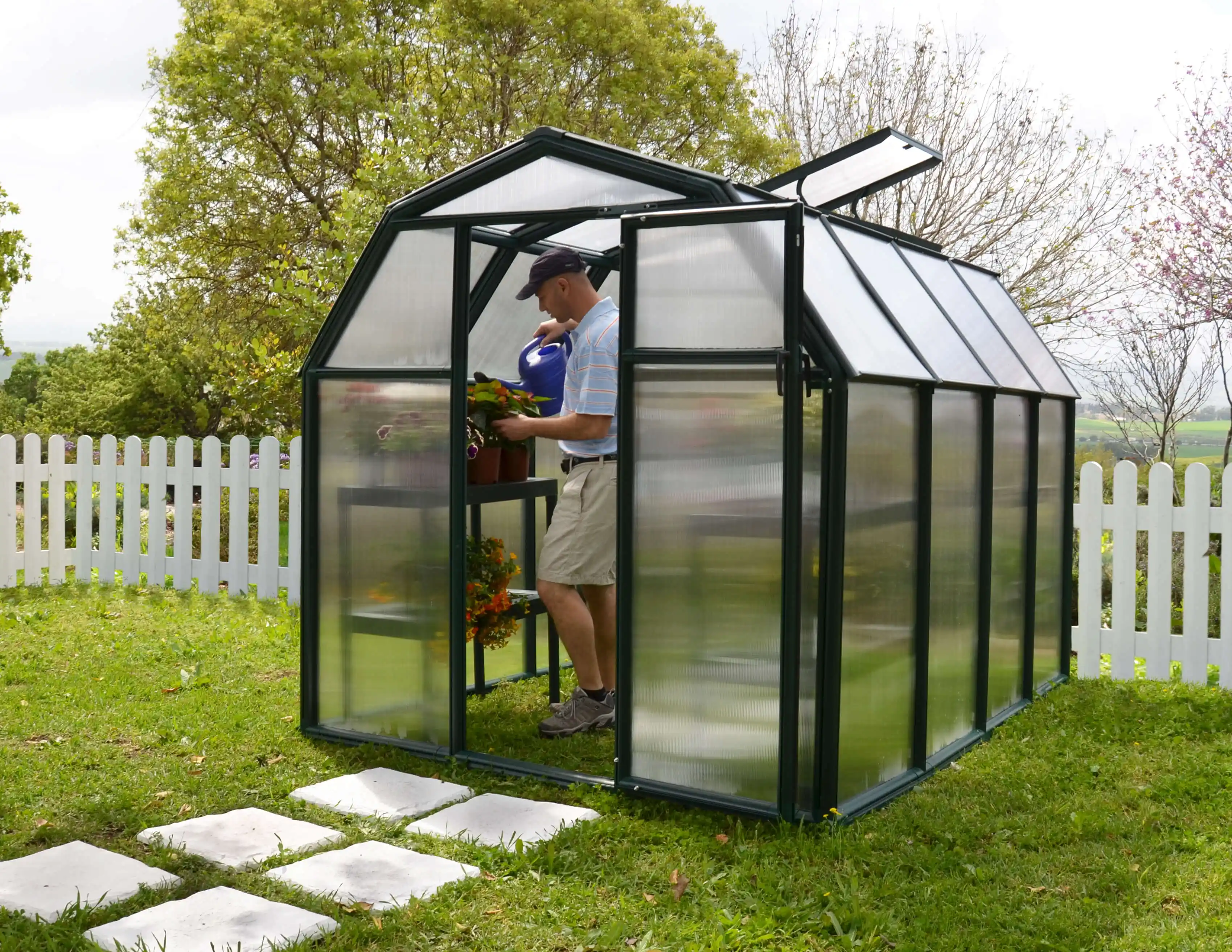 Canopia Eco Grow 259X204X198 cm Tuinkas Groen meerwandig
