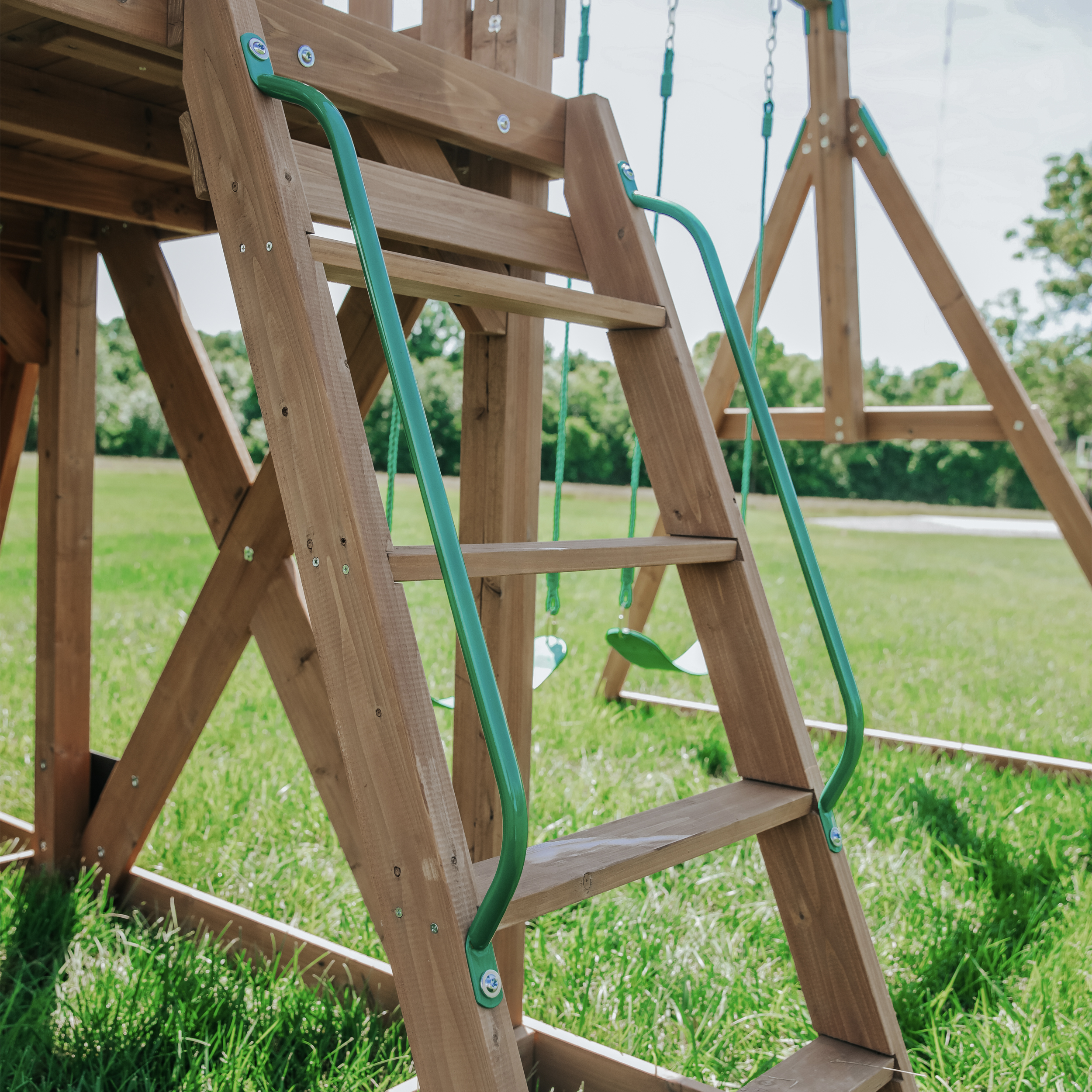 Backyard Discovery Lightning Ridge Climbing Frame-0752113200159 Backyard Discovery Lightning Ridge Climbing Frame