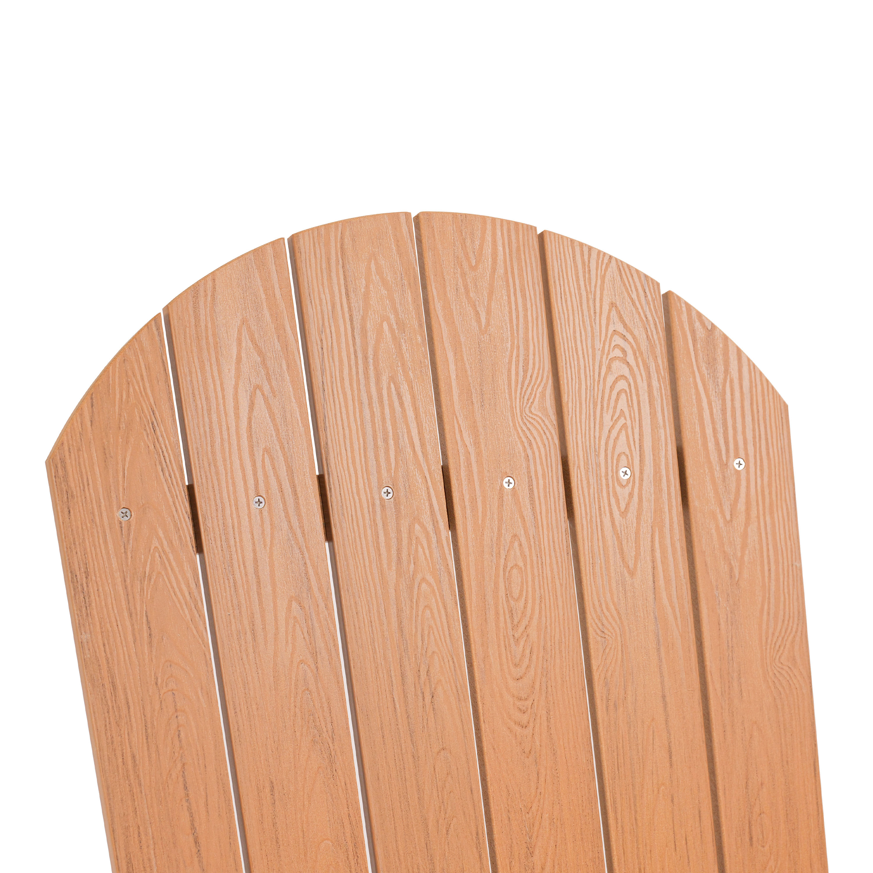 AXI Claire Folding Adirondack Chair Plastic Brown