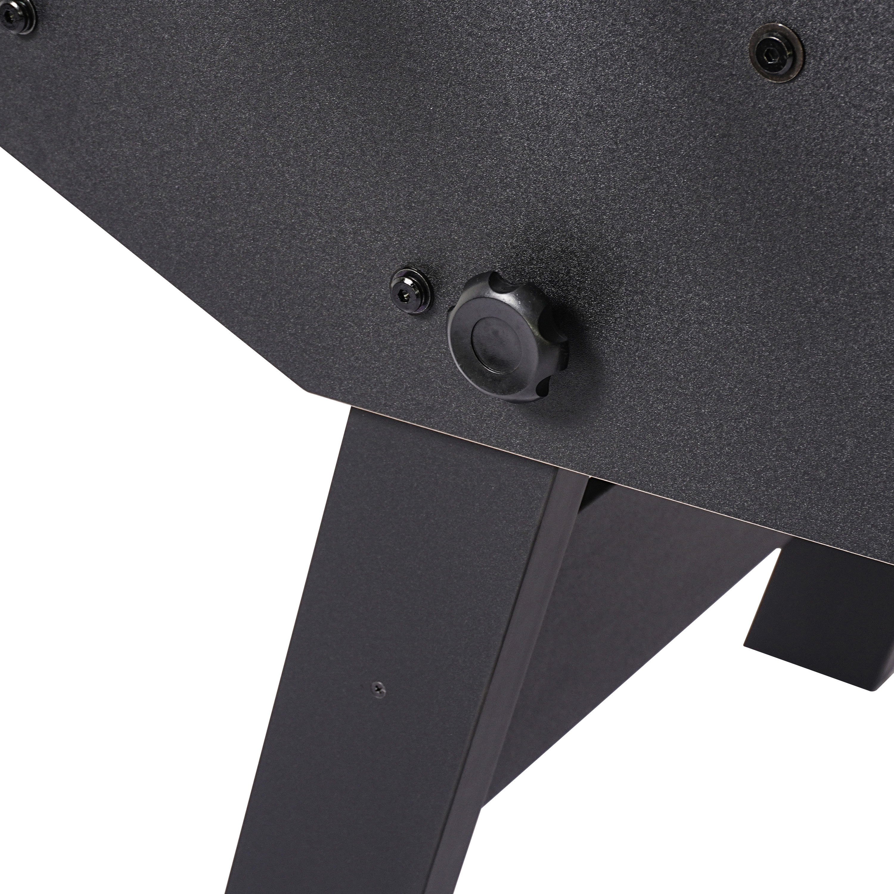 Cougar Powerkick Pro Folding Football Table Black – Grey Playing Field