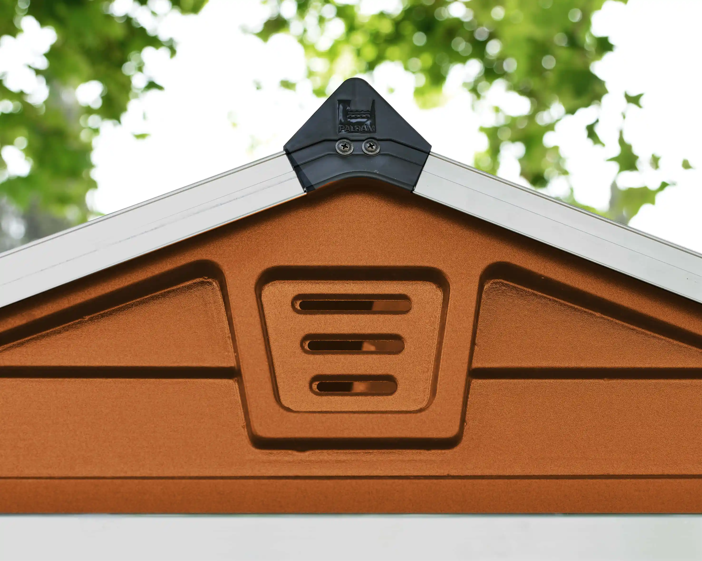 Canopia Skylight 176X120X203 cm Openlucht Opslag en Fietsenschuur Amber