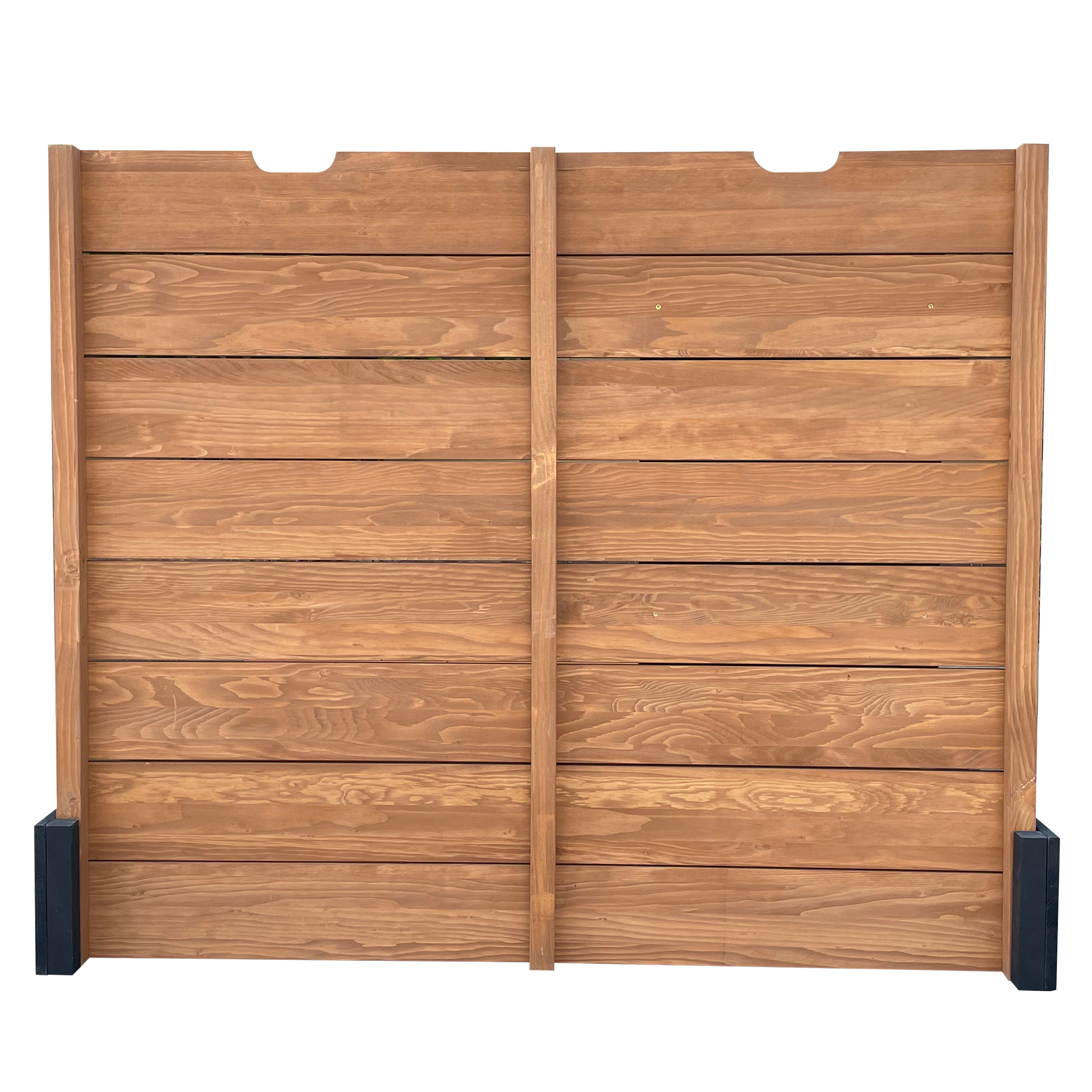 AXI Mandy XL sandbox 130 x 120 cm with storage and lid Anthracite/brown