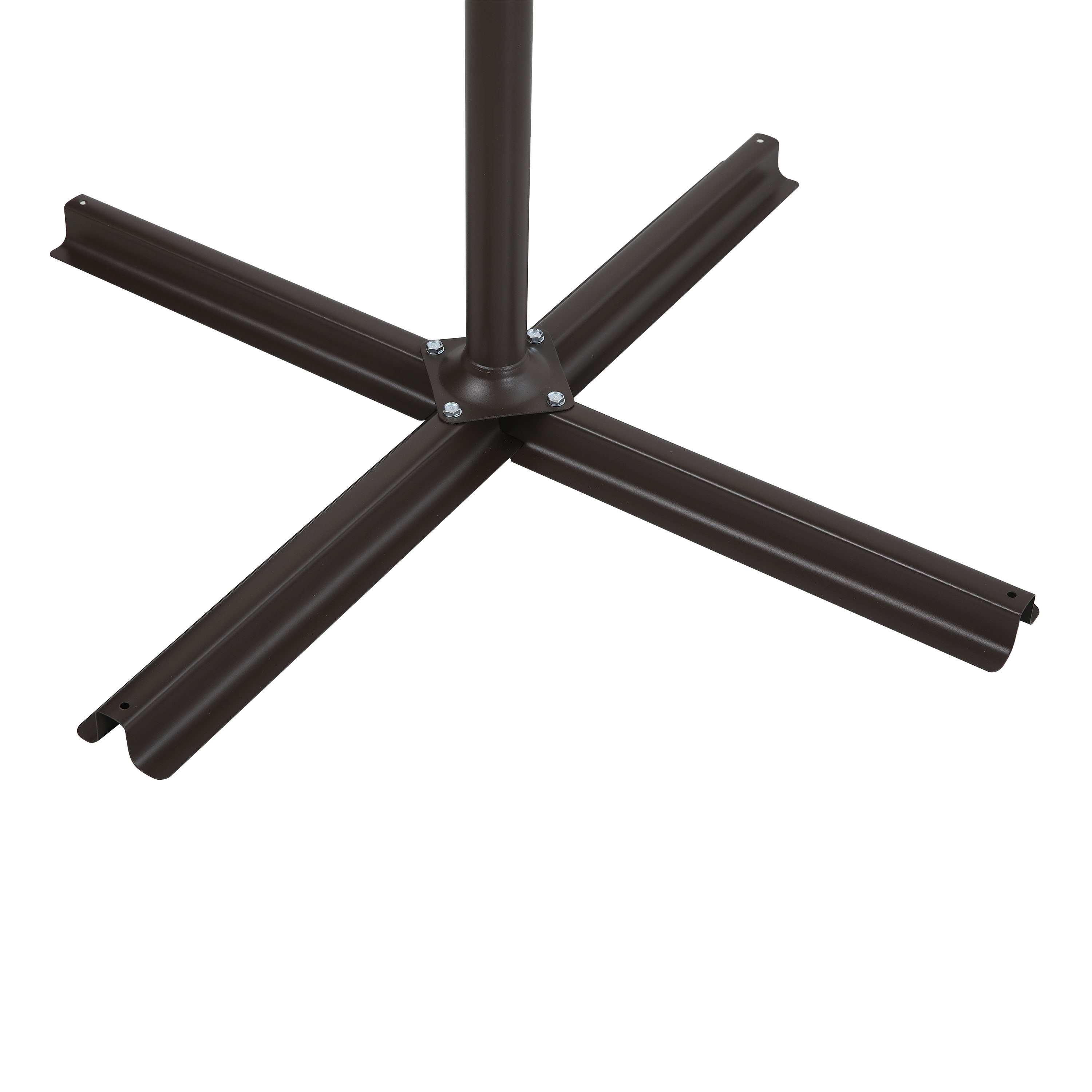 AXI Dion Cantilever Parasol Ø 300cm Oak-look/Terracotta