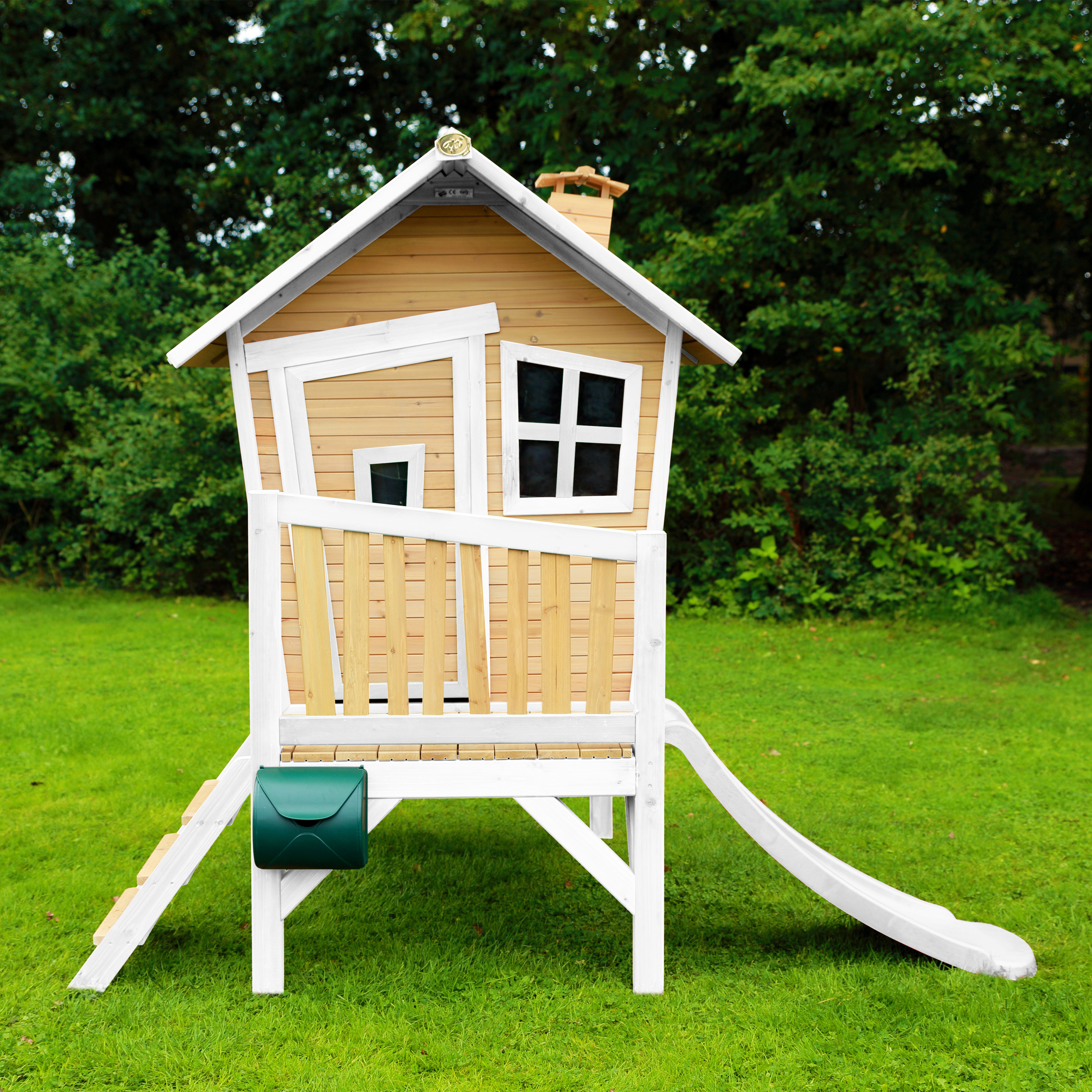 AXI Robin Playhouse Brown/White - White Slide