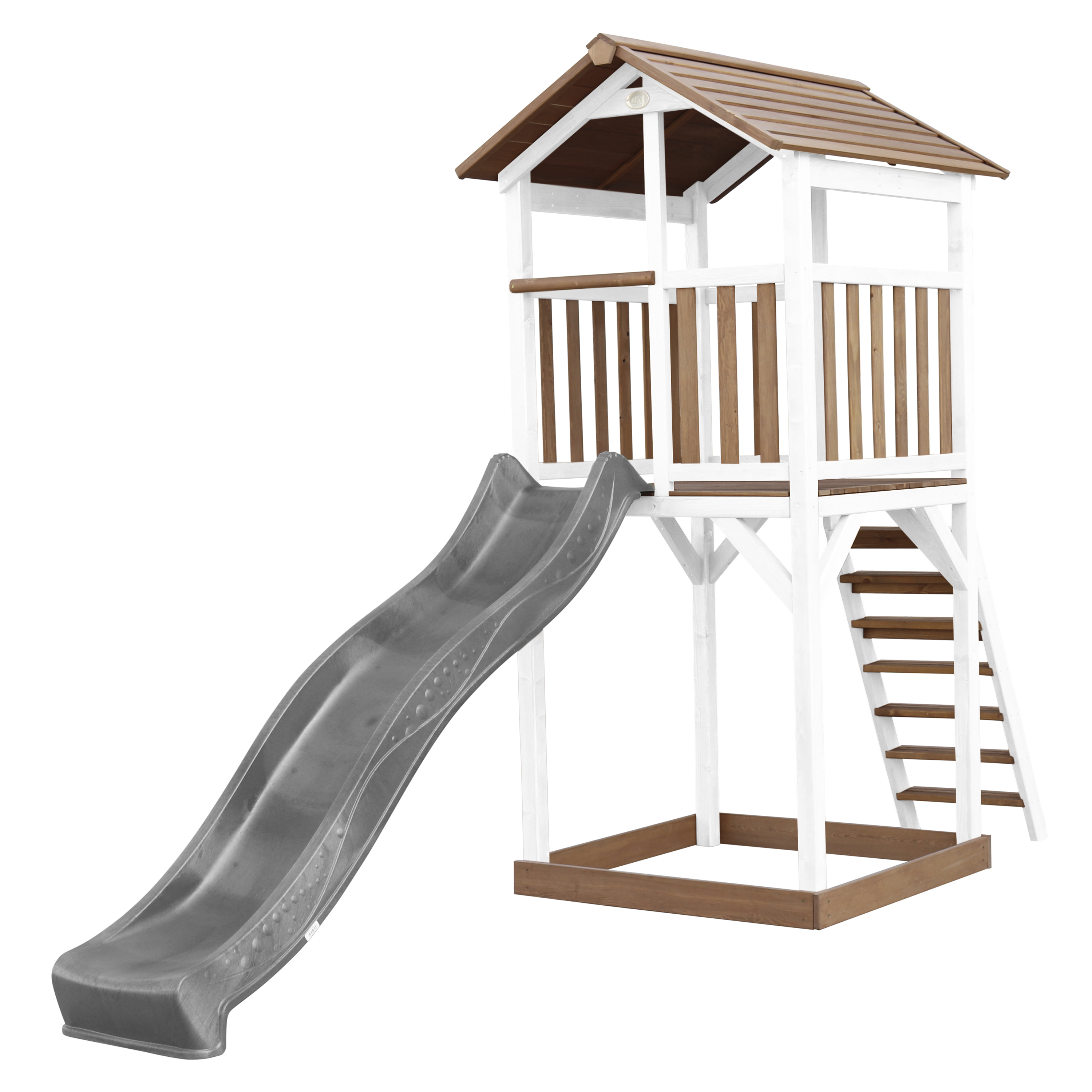 AXI Beach Tower Brown/White - Grey Slide