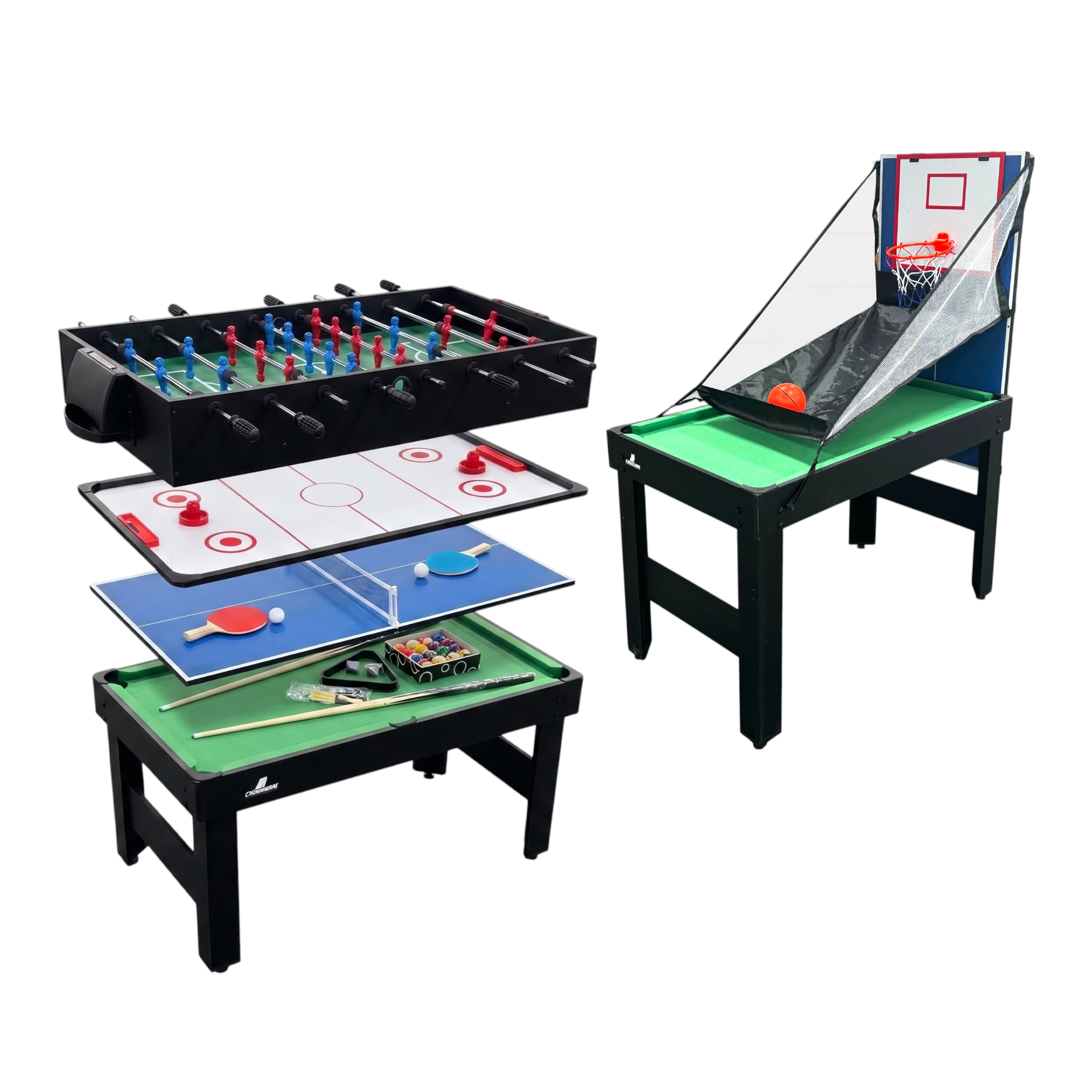 Cougar Arcade 5-in-1 Multi Games Table 4ft