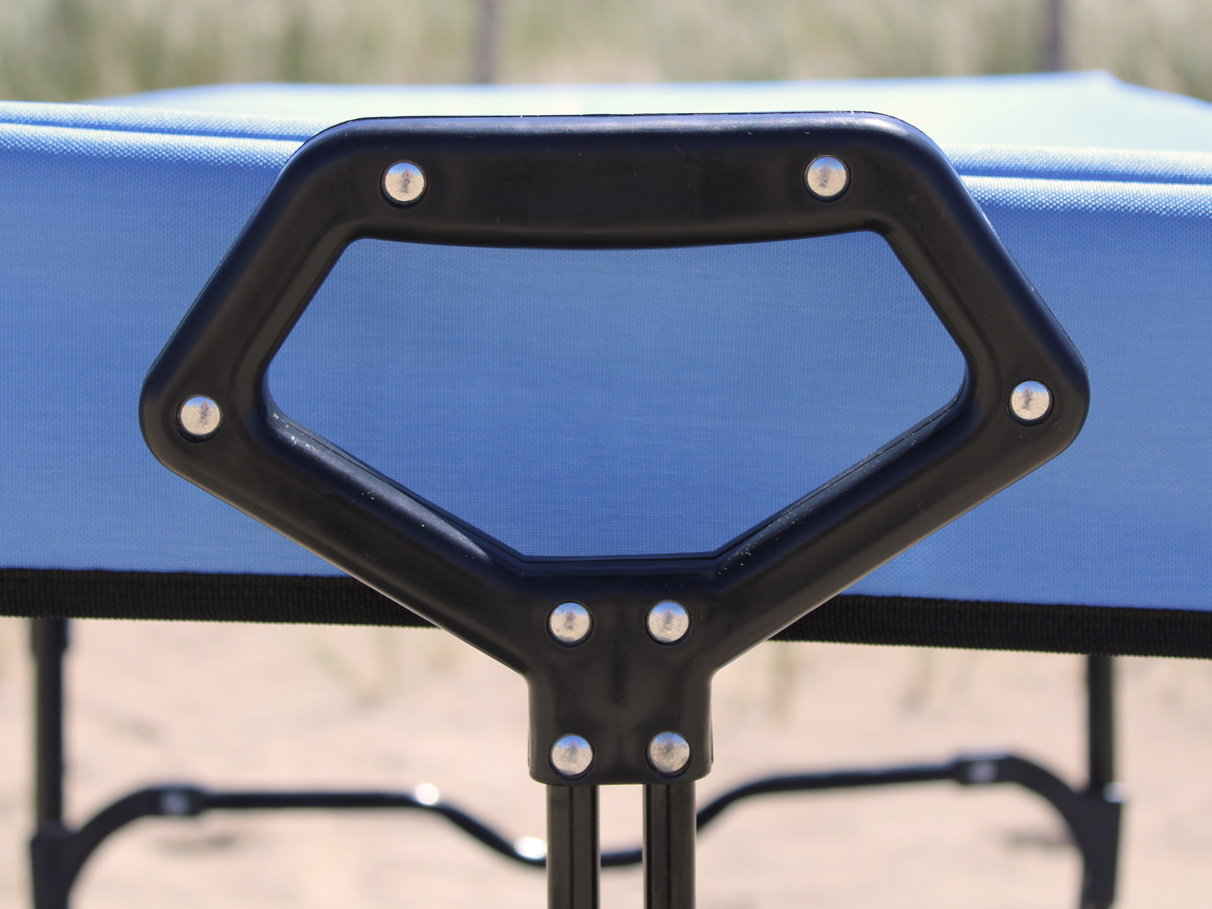 AXI AB210 Foldable Beach Wagon with roof. bag. brake. and handlebar - Blue