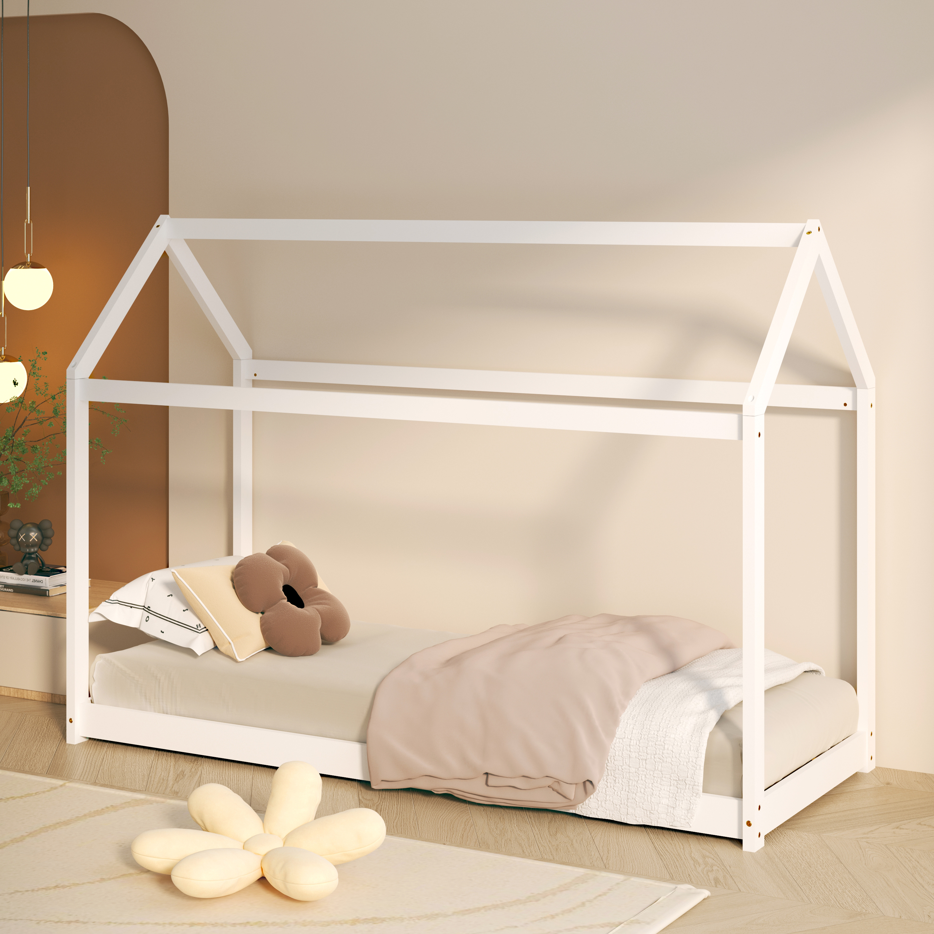 Sunny Zoey House Bed White – Without Mattress