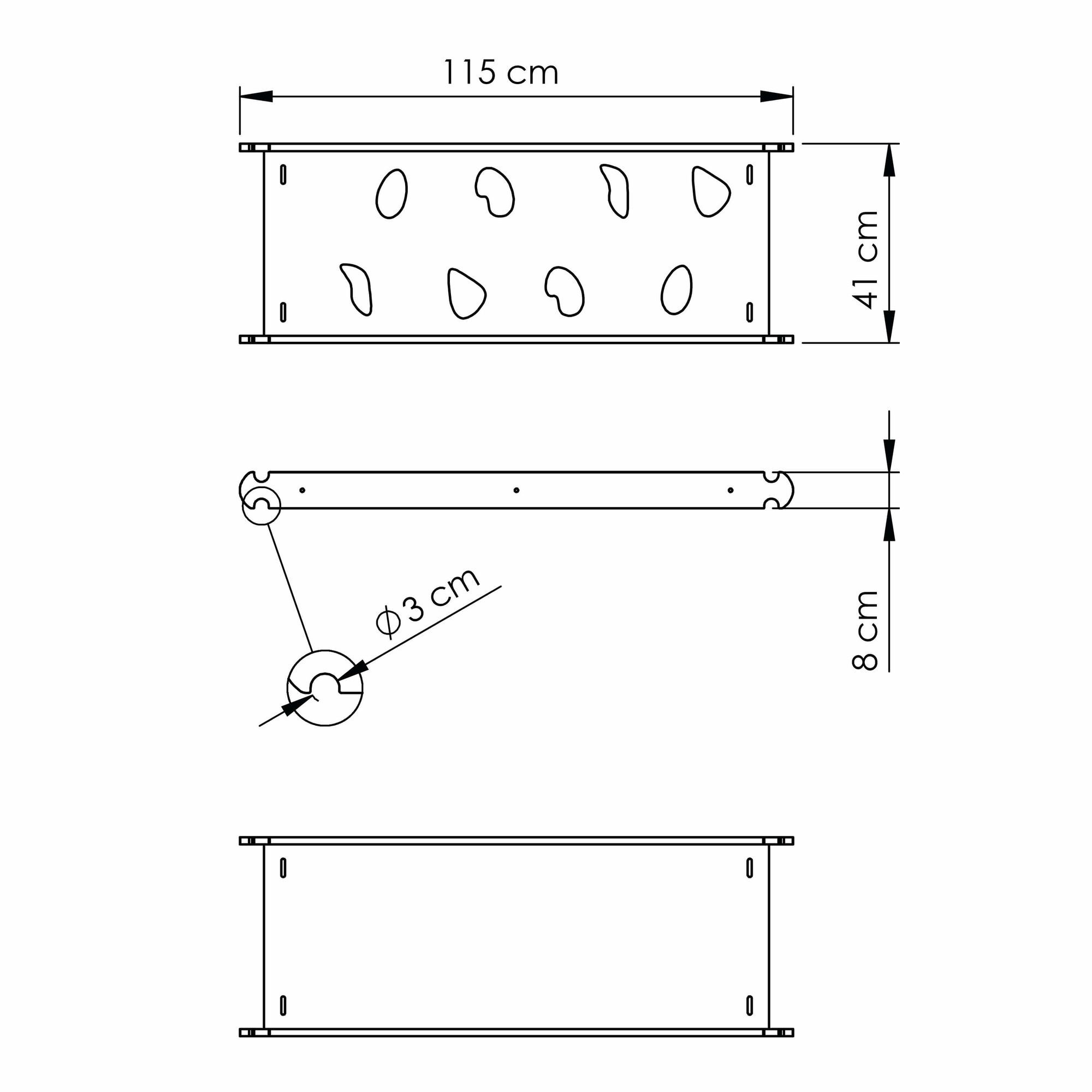 KateHaa Holzkletterwand Pastellfarben