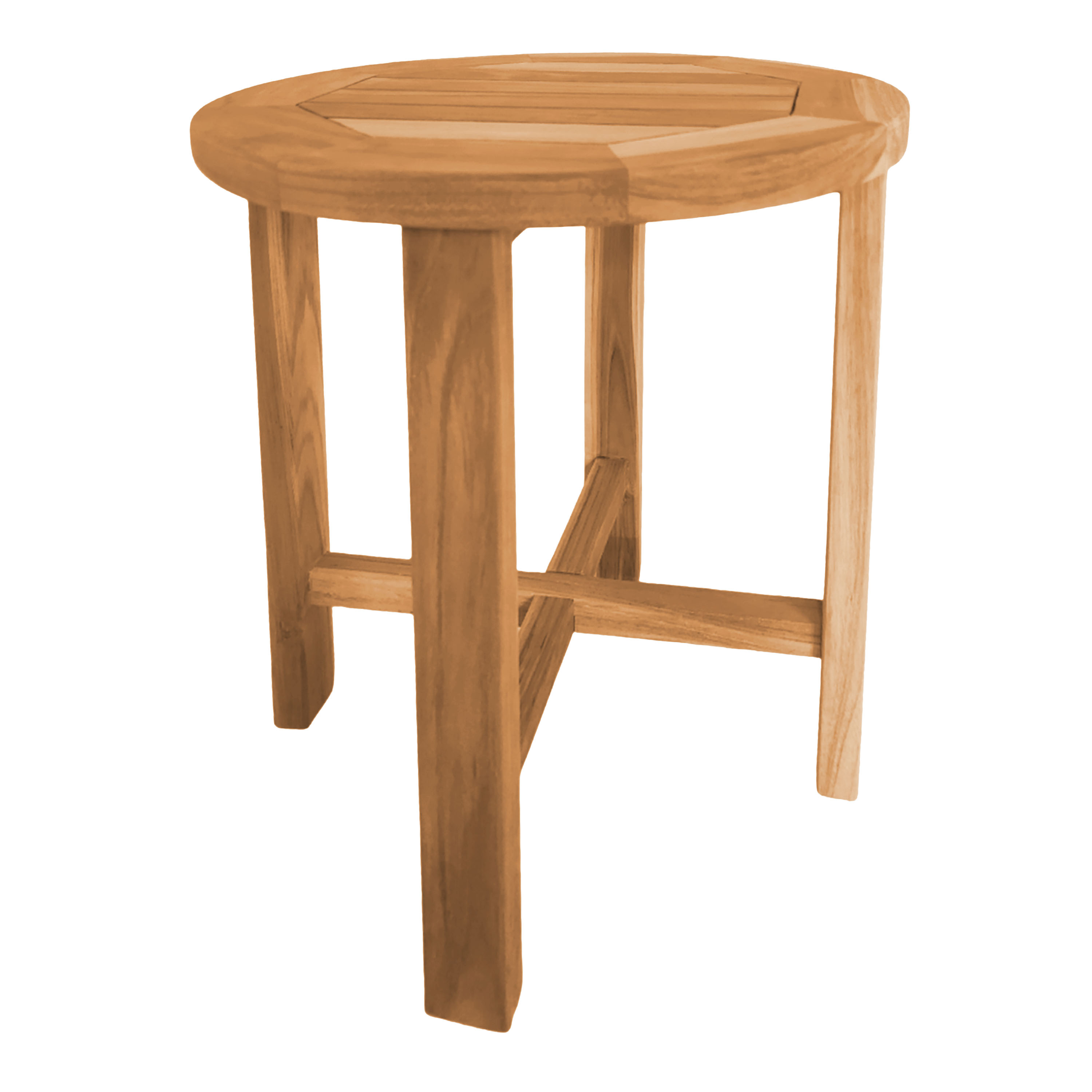 AXI Alya Teak Side Table Round
