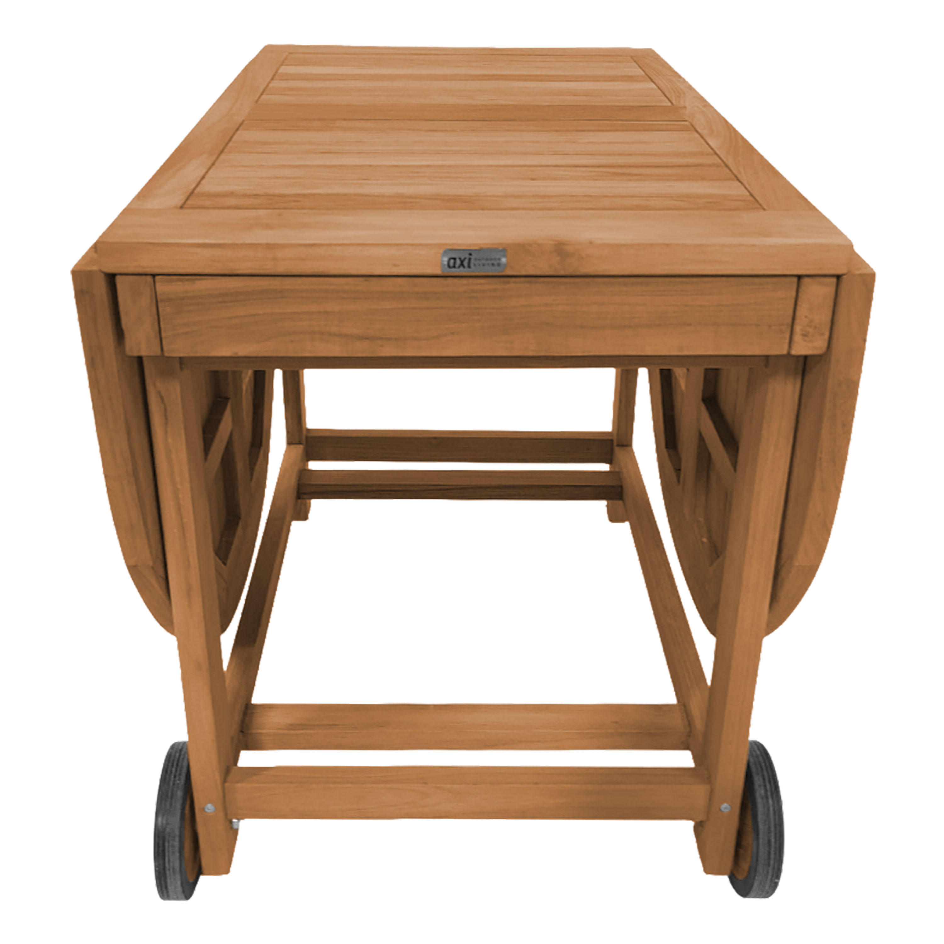 AXI Jadi Teak Foldable Garden Set with 6 Chairs