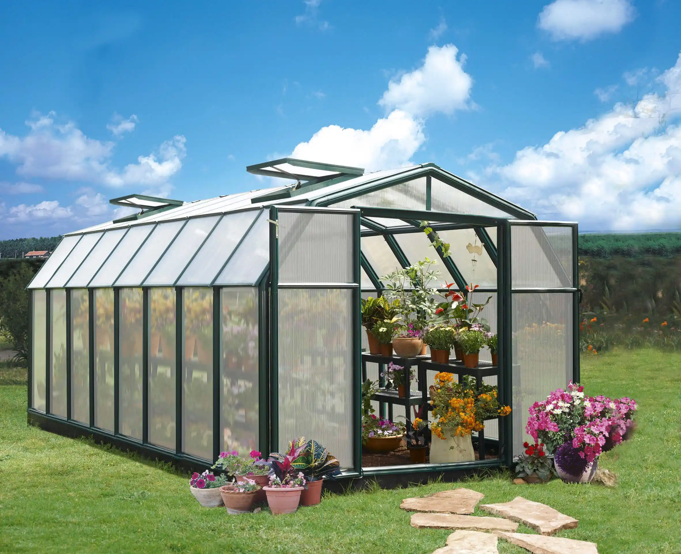 Canopia Hobby Gardener 516X266X208 cm Tuinkas Groen meerwandig-7290103121679 Canopia Hobby Gardener 516X266X208 cm Tuinkas Groen meerwandig