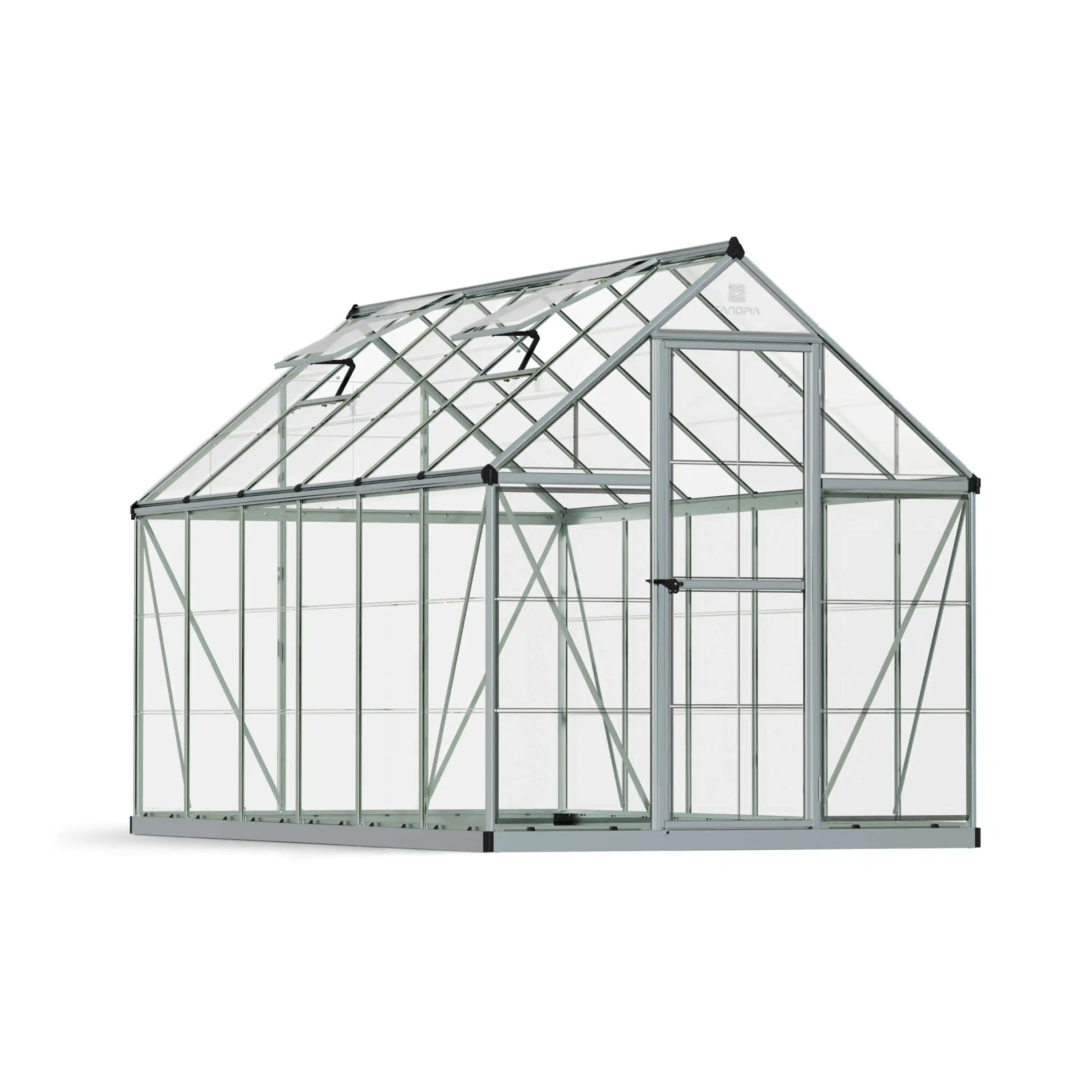 Canopia Harmony 370X185X208 cm Tuinkas Zilver Helder-7290103111199 Canopia Harmony 370X185X208 cm Tuinkas Zilver Helder